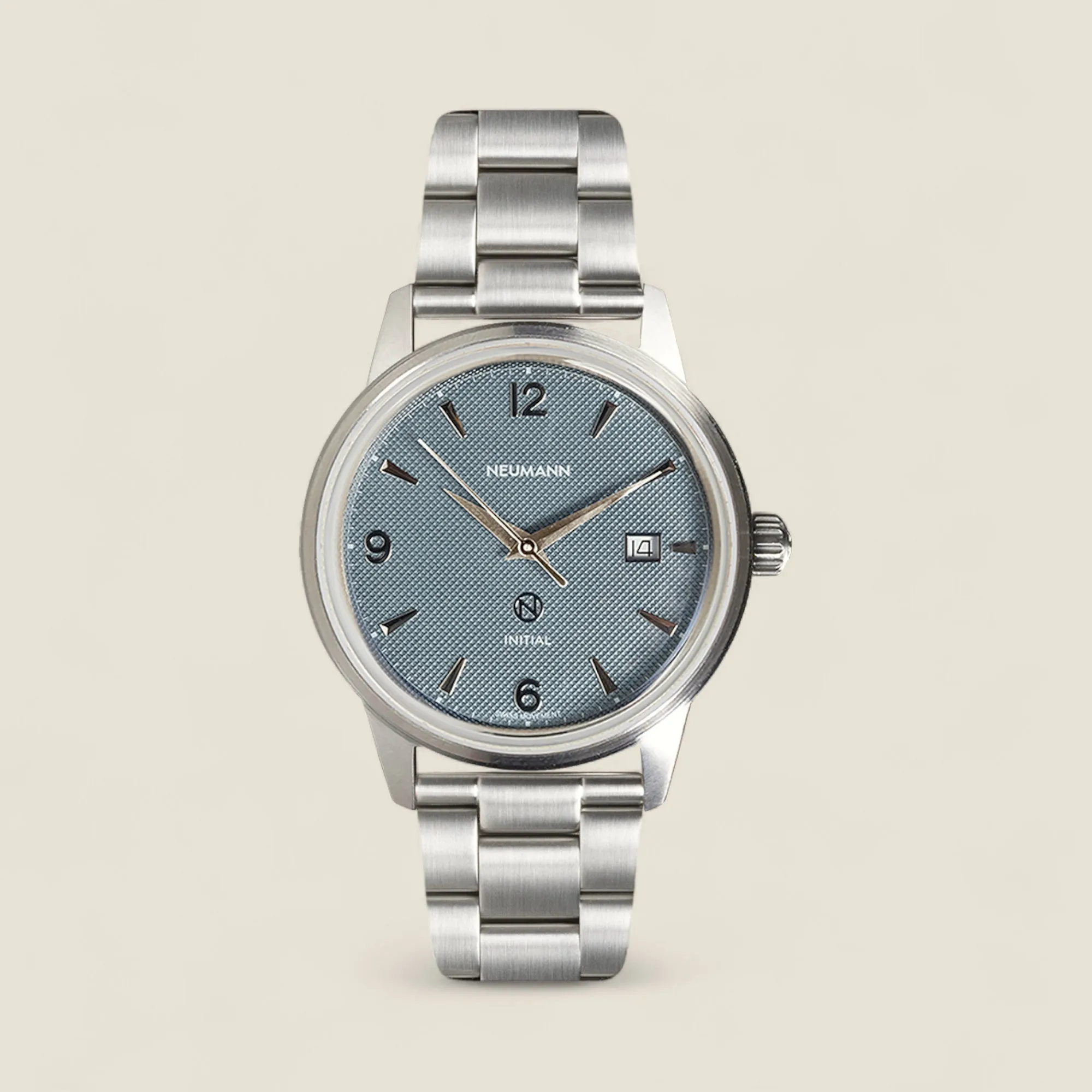 Initial N° 1 | STEEL - BLUE | 40 mm Watch sold by ALLTRUEIST KNITWEAR product image thumbnail 3