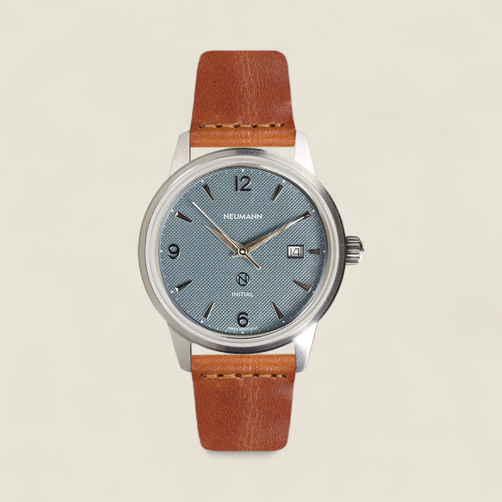 Initial N° 1 | STEEL - BLUE | 40 mm Watch sold by ALLTRUEIST KNITWEAR product image thumbnail 2