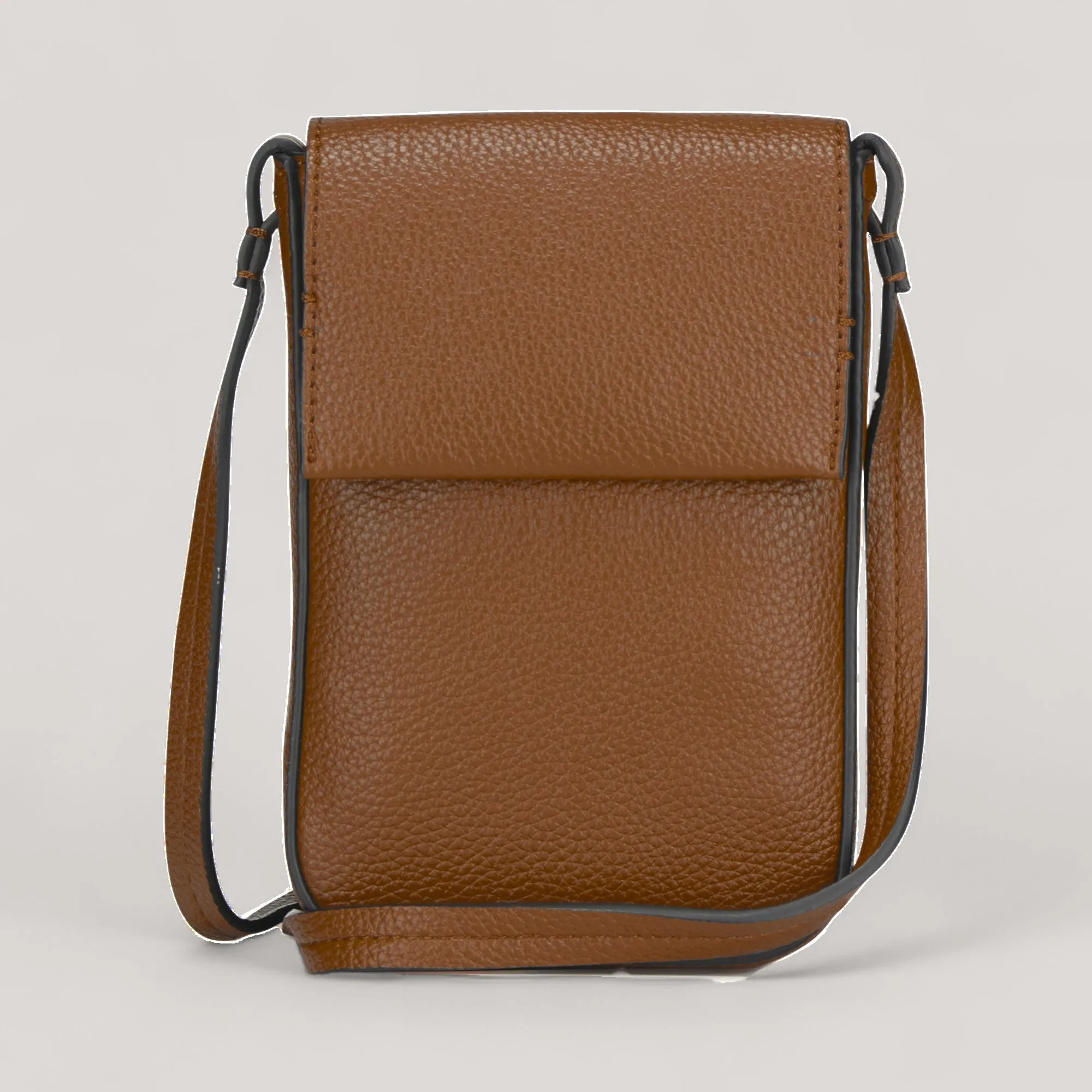 Mocha.02 | Phone Mini Bag | Tan sold by ALLTRUEIST KNITWEAR