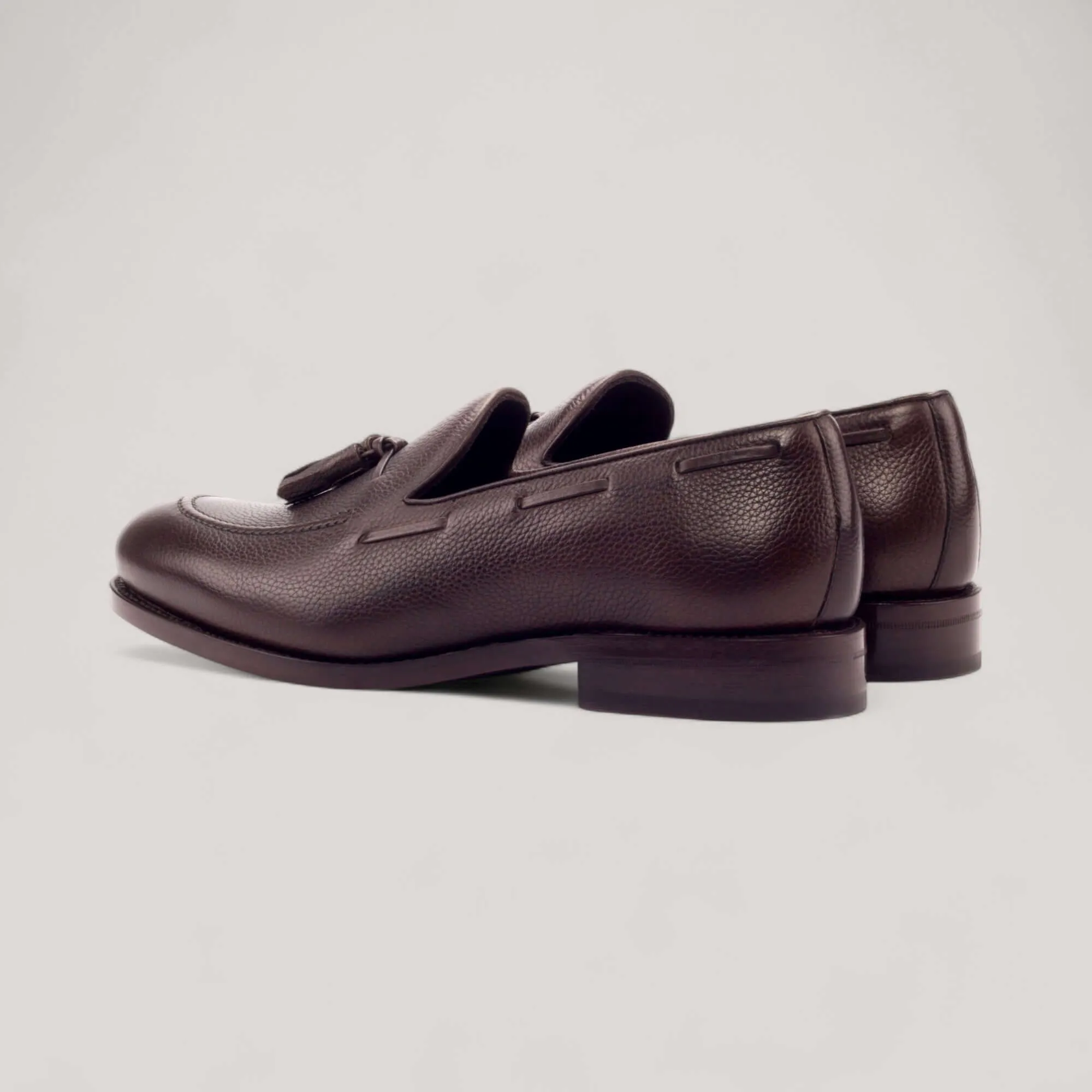 Tasseled Loafers - Dark Brown - Painted Full Grain | Goodyear Welt sold by ALLTRUEIST KNITWEAR product image thumbnail 2