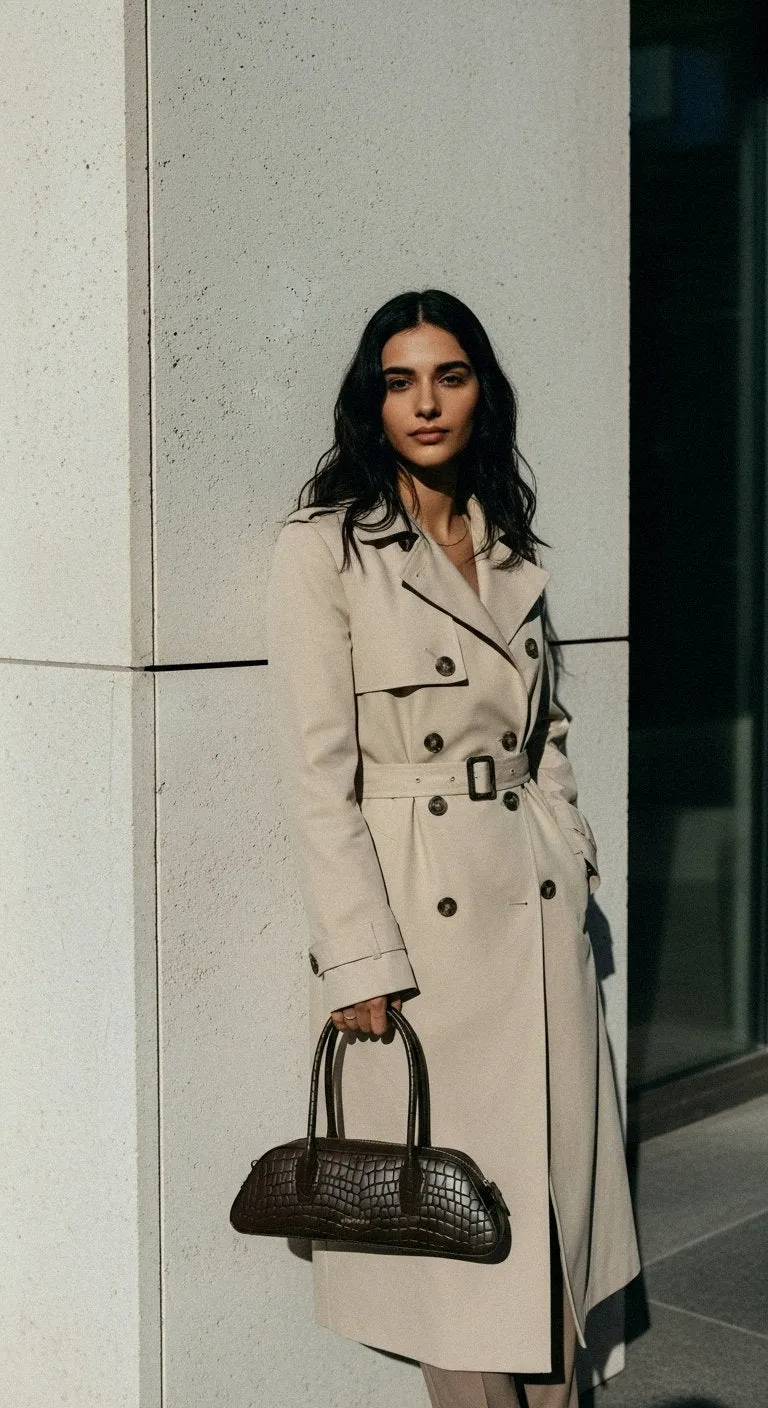 Luna | Midi Shoulder Bag | Mokka Brown sold by ALLTRUEIST KNITWEAR product image thumbnail 2