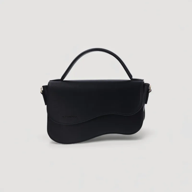 Nami | Mini Crossbody Bag | Black sold by ALLTRUEIST KNITWEAR