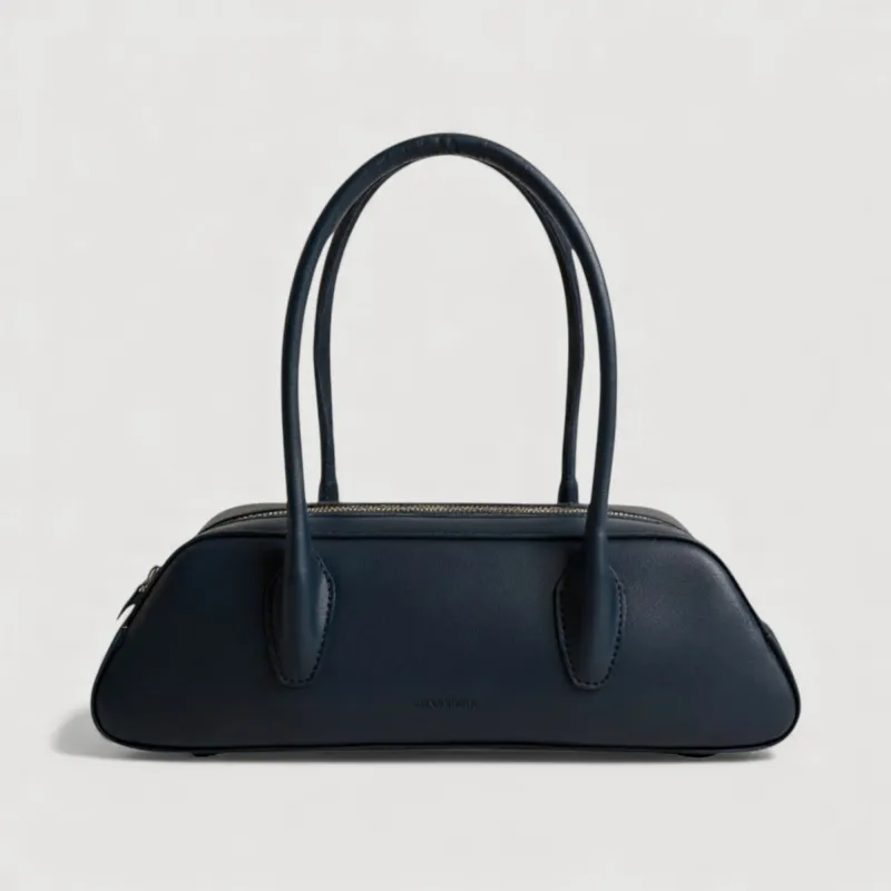 Luna | Midi Shoulder Bag | Black sold by ALLTRUEIST KNITWEAR