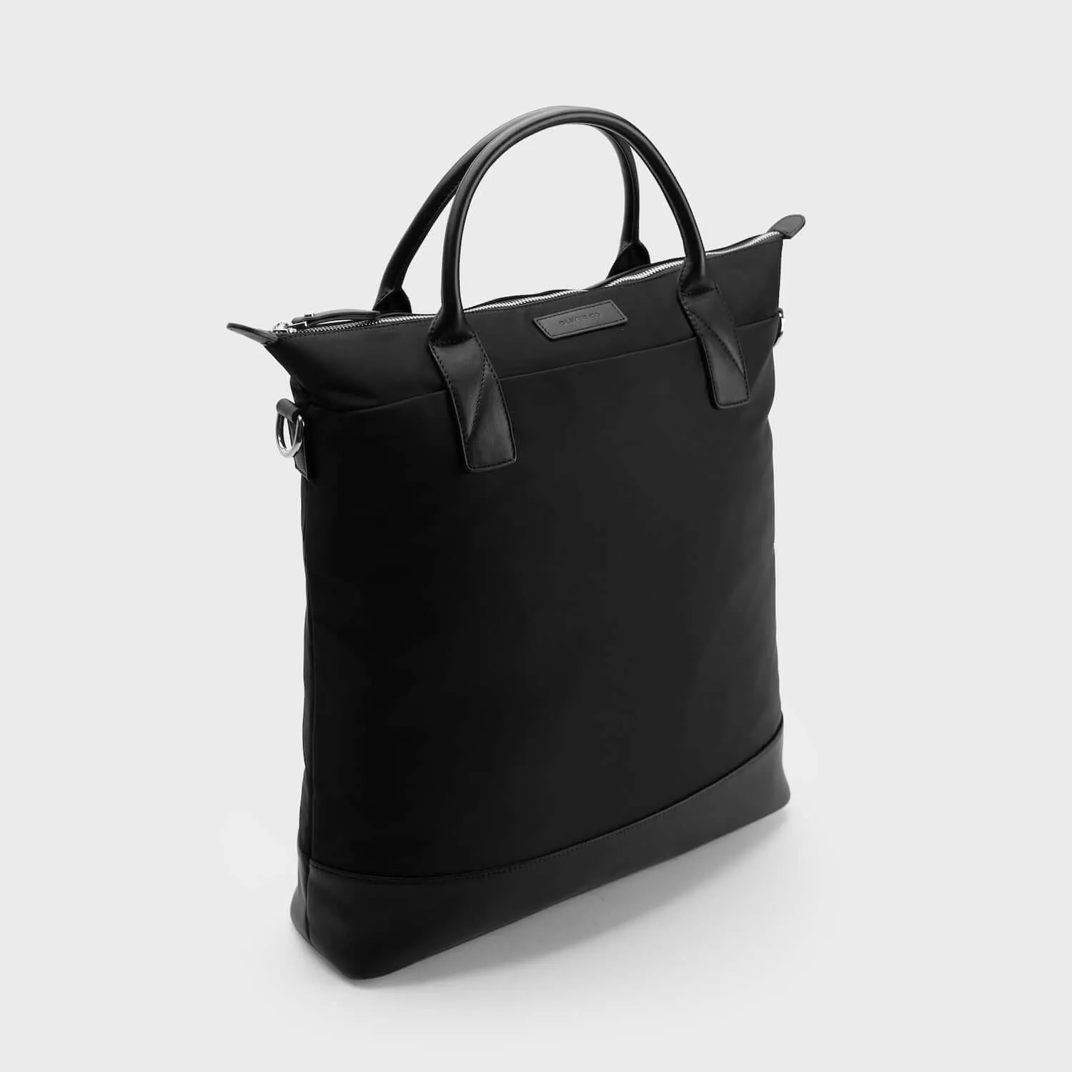 Everyday Tote Bag | Black Recycled Nylon sold by ALLTRUEIST KNITWEAR product image thumbnail 2