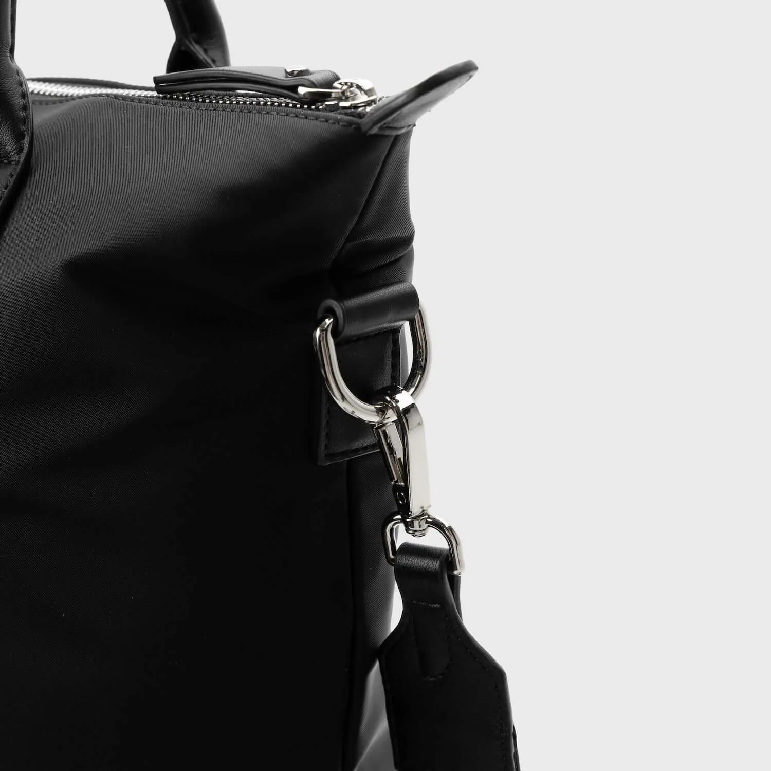 Everyday Tote Bag | Black Recycled Nylon sold by ALLTRUEIST KNITWEAR product image thumbnail 5