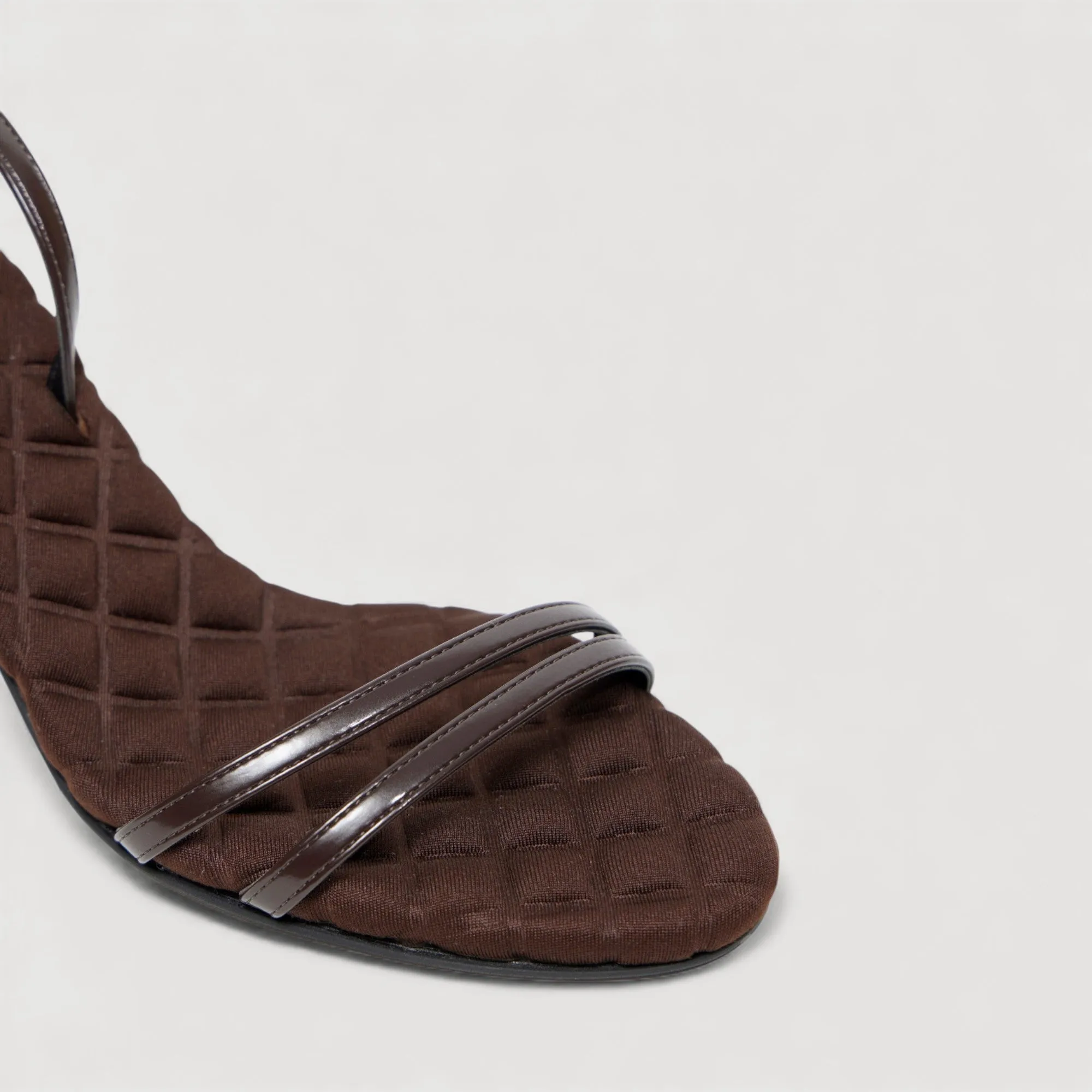 LAURA | Brown - Ankle Strap Sandal sold by ALLTRUEIST KNITWEAR product image thumbnail 4