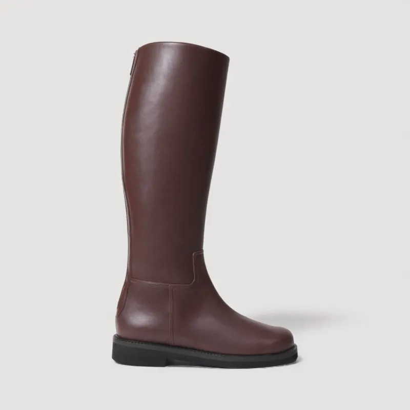 ADA | Knee-High Brown Boots made by AERA