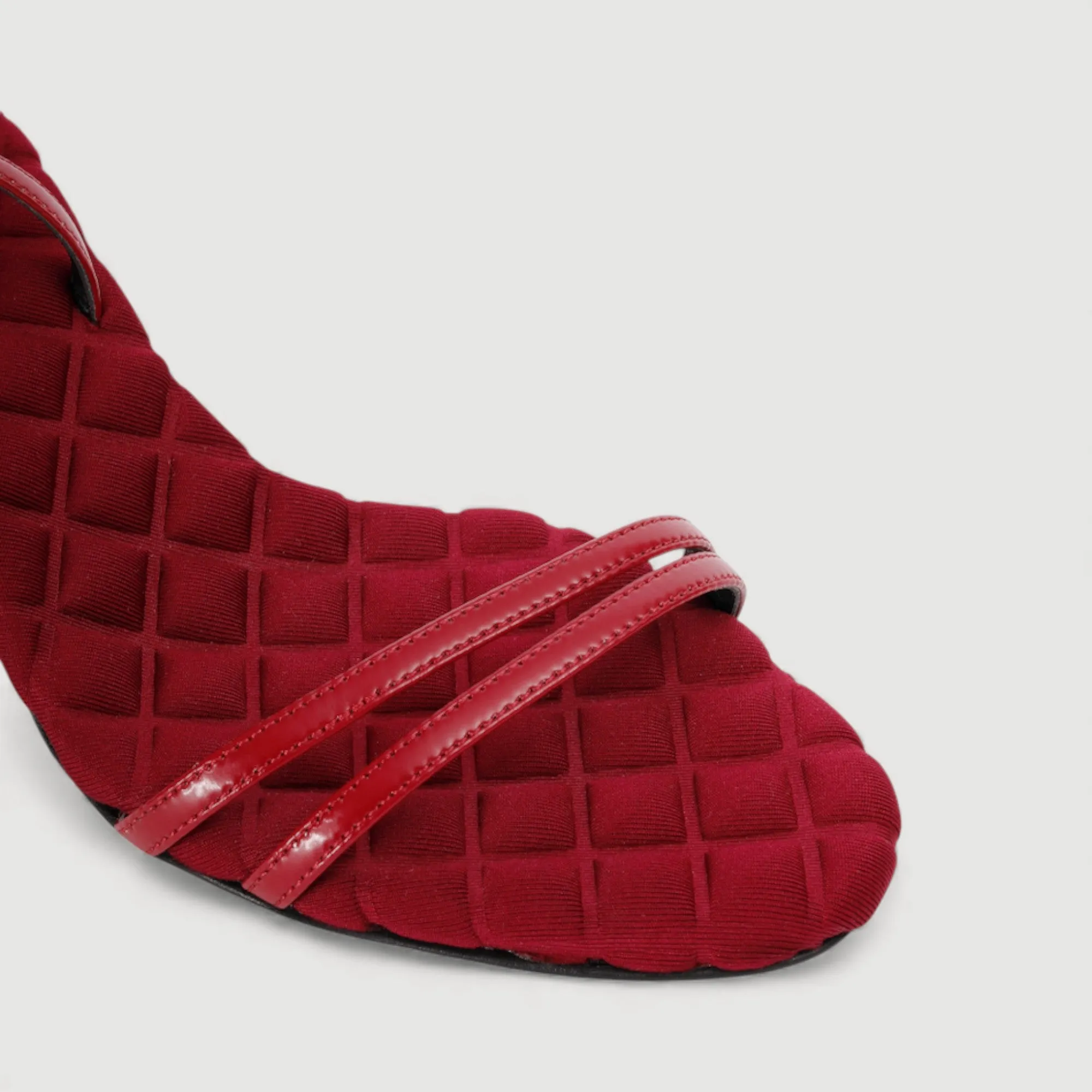 LAURA | Red - Ankle Strap Sandal sold by ALLTRUEIST KNITWEAR product image thumbnail 3