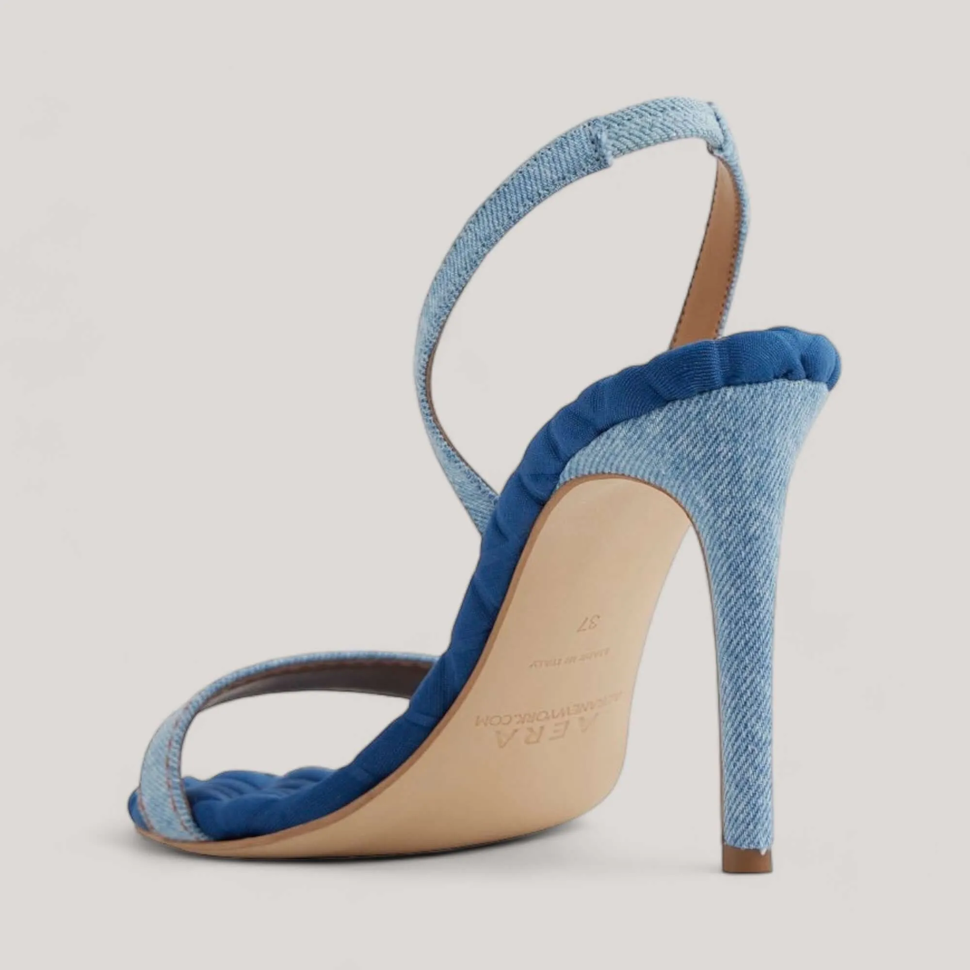 VIVIEN | Blue Denim - Slingback Sandals sold by ALLTRUEIST KNITWEAR product image thumbnail 2