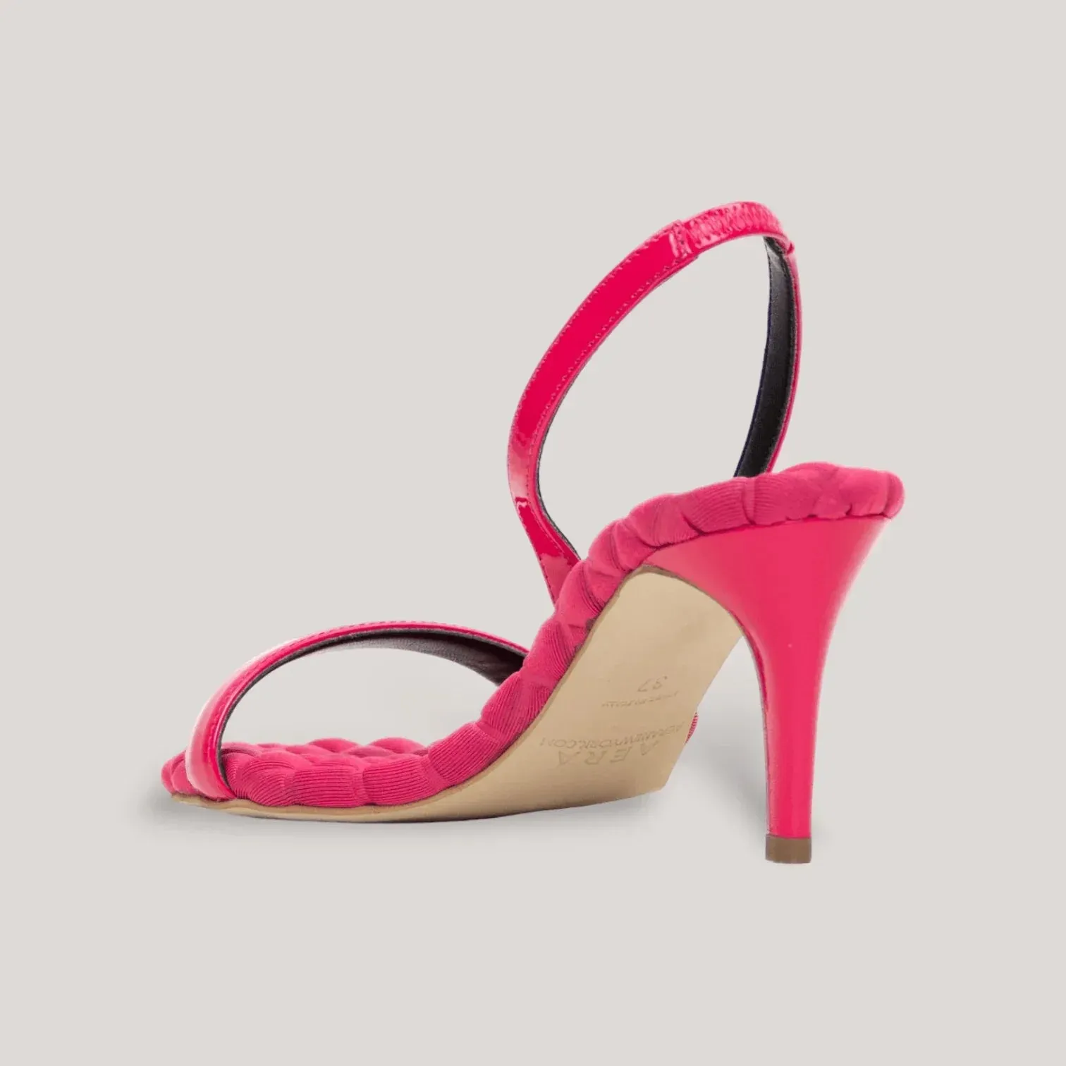 CLAUDIA | Fuchsia - Slingback Sandals sold by ALLTRUEIST KNITWEAR product image thumbnail 3