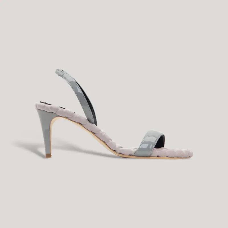 CLAUDIA | Grey - Slingback Sandals made by AERA