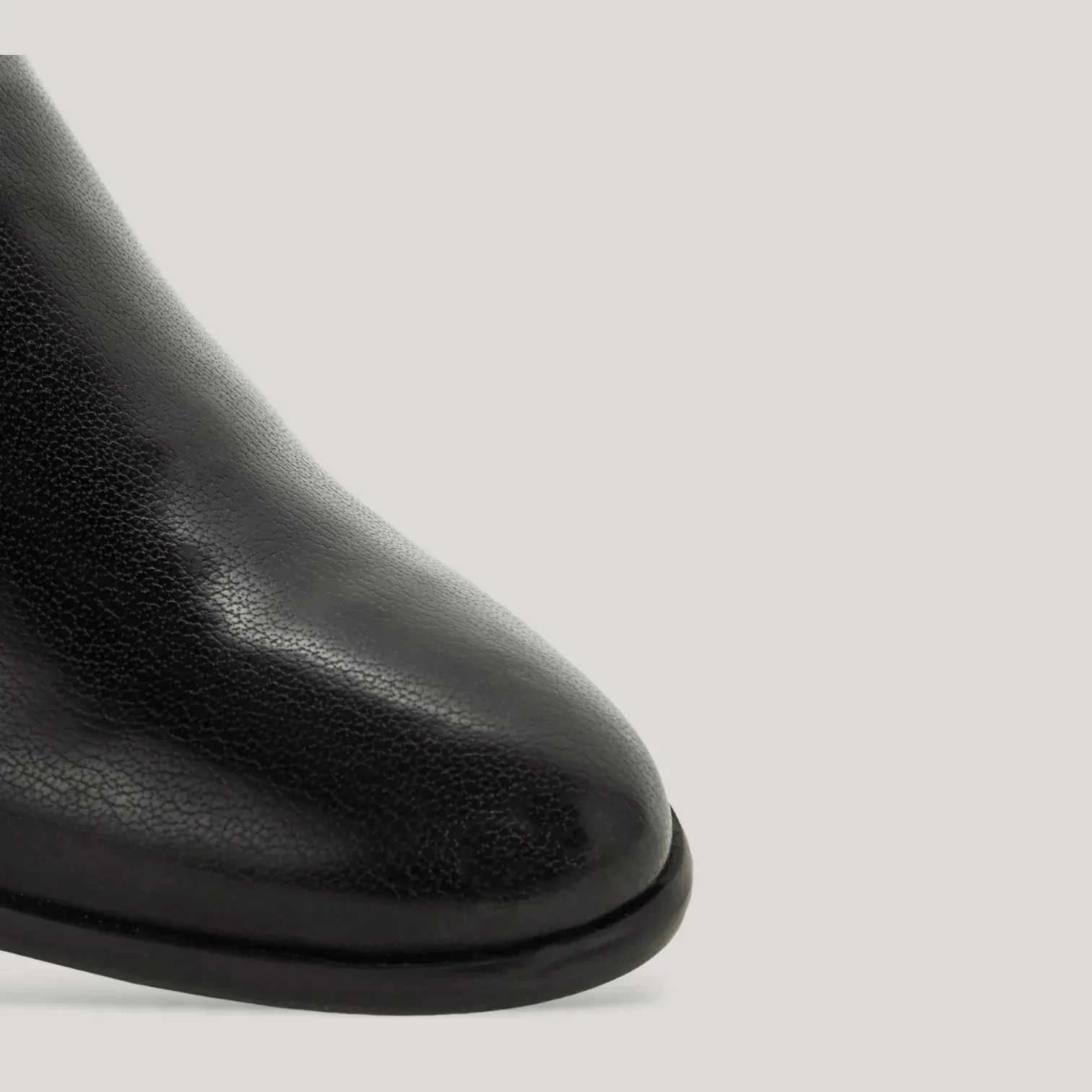CHARLI | Black Vegan Capretto - Ankle Boot sold by ALLTRUEIST KNITWEAR product image thumbnail 4