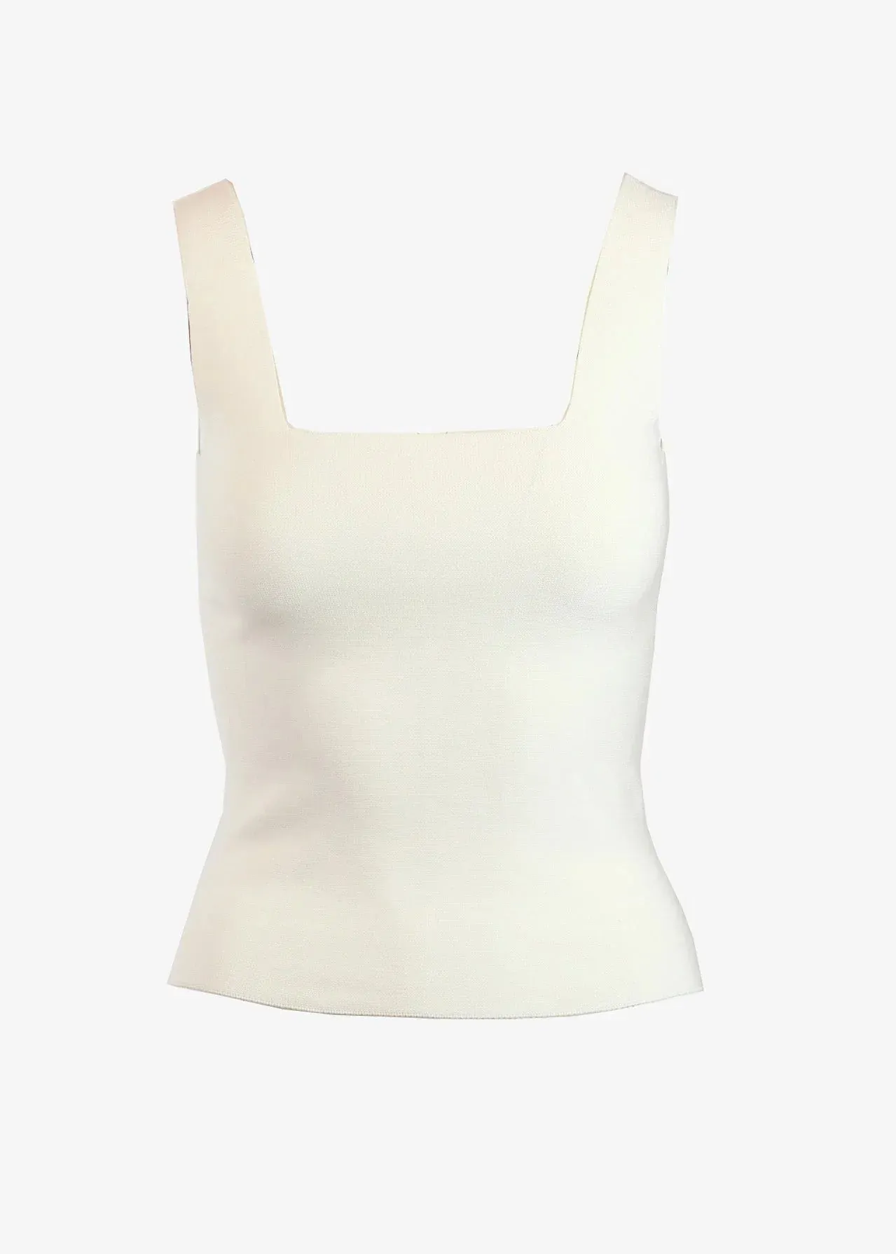 EDITH | Ecoviscose - Square Neck Tank Top sold by ALLTRUEIST KNITWEAR product image thumbnail 4