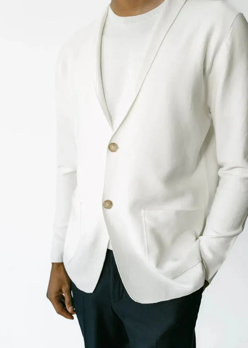 THOMAS | Ecoviscose Knitted Cardigan-Blazer sold by ALLTRUEIST KNITWEAR product image thumbnail 2