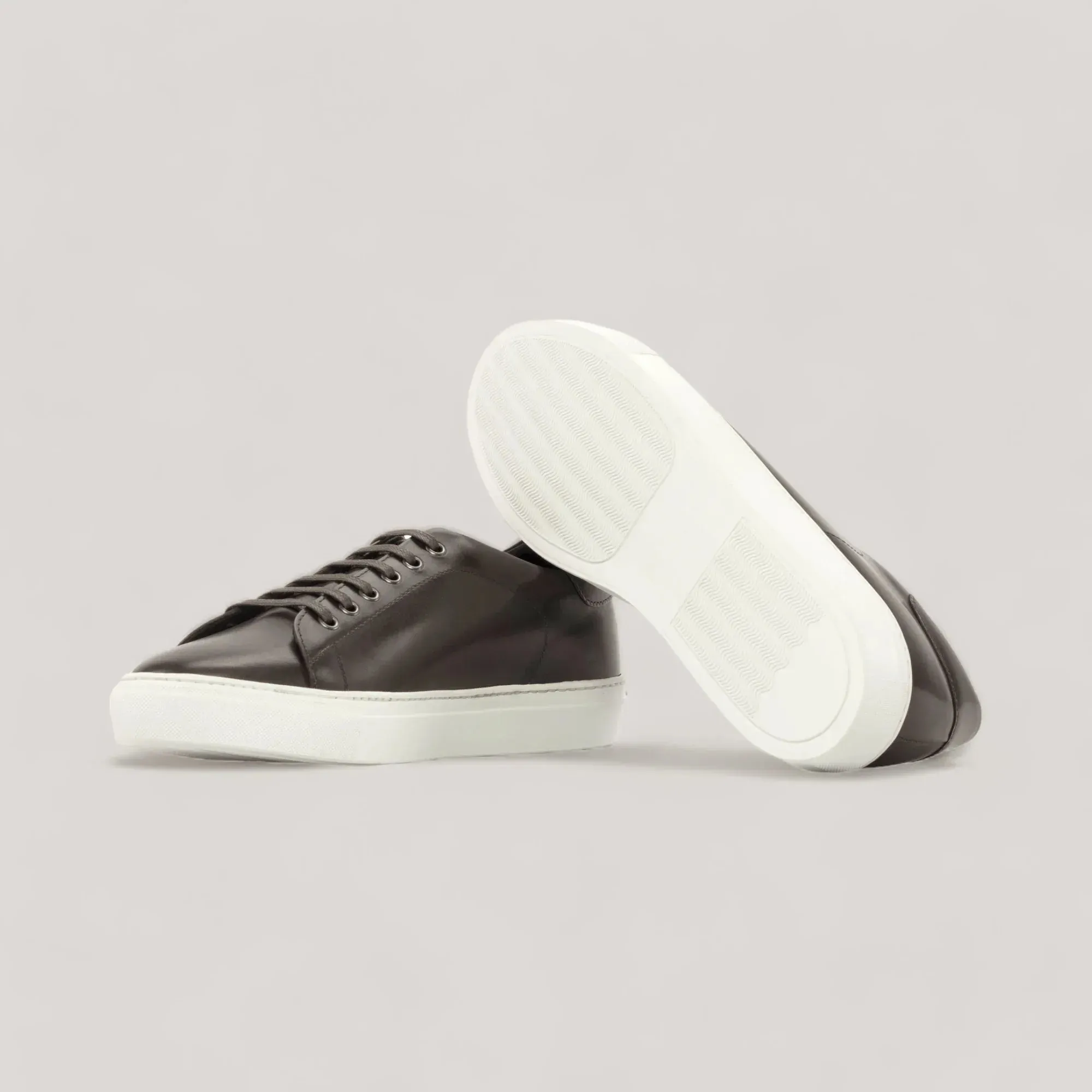 EON | Classic Vegan Sneakers - Dark Brown | Men's sold by ALLTRUEIST KNITWEAR product image thumbnail 3