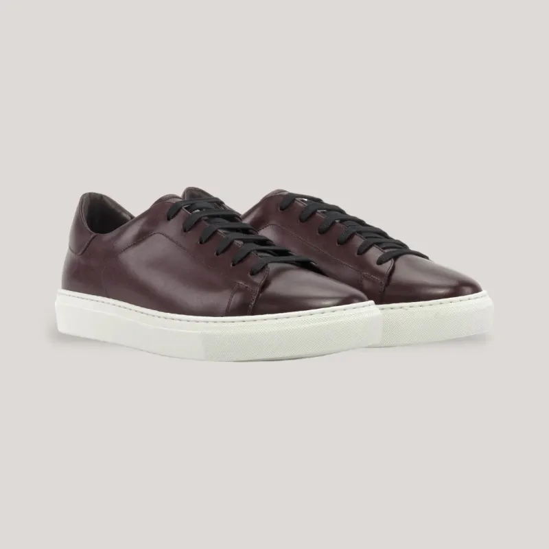 EON | Classic Vegan Sneakers - Burgundy | Men's made by ALLTRUEIST KNITWEAR