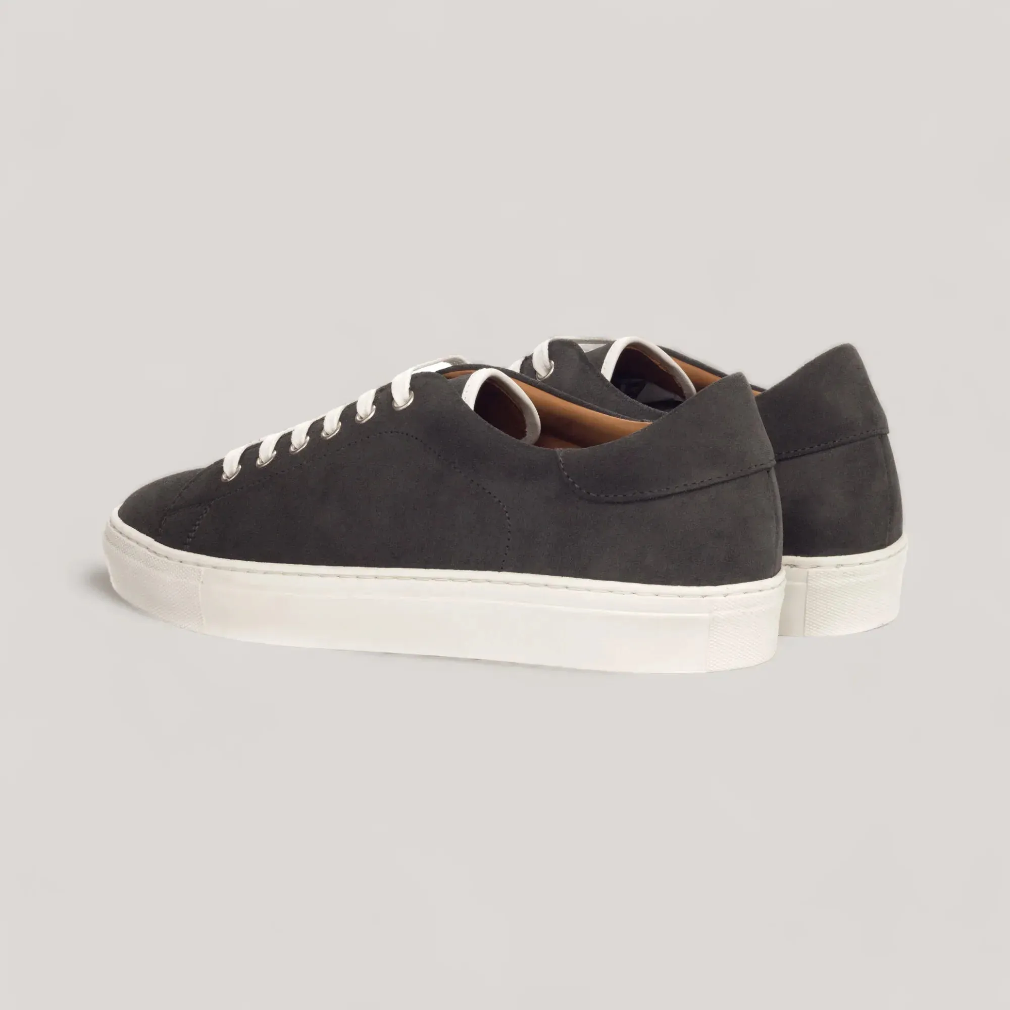 EON | Classic Vegan Sneakers - Grey Suede & White | Men's sold by ALLTRUEIST KNITWEAR product image thumbnail 2