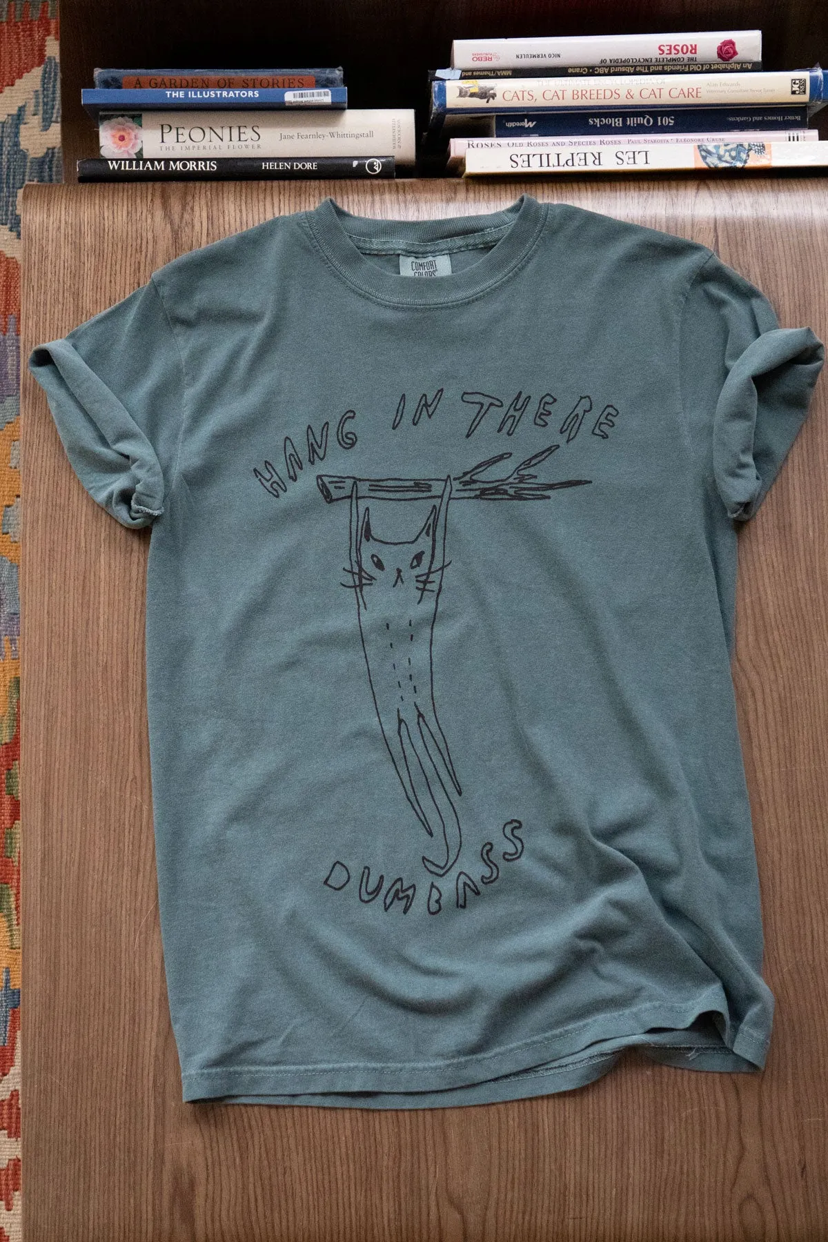 Hang In There T-Shirt sold by Stay Home Club product image thumbnail 2