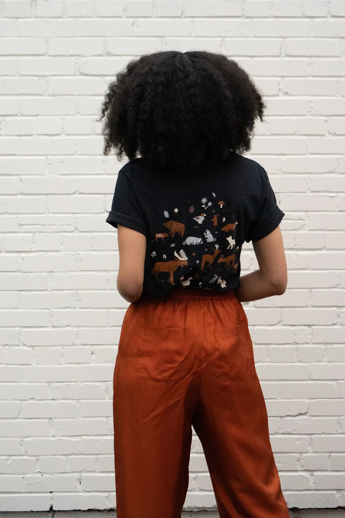 Woodsy Critters T-Shirt sold by Stay Home Club product image thumbnail 5