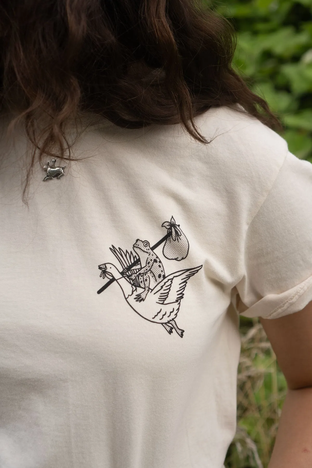 Bye Forever (Goose Ride) T-Shirt sold by Stay Home Club product image thumbnail 5