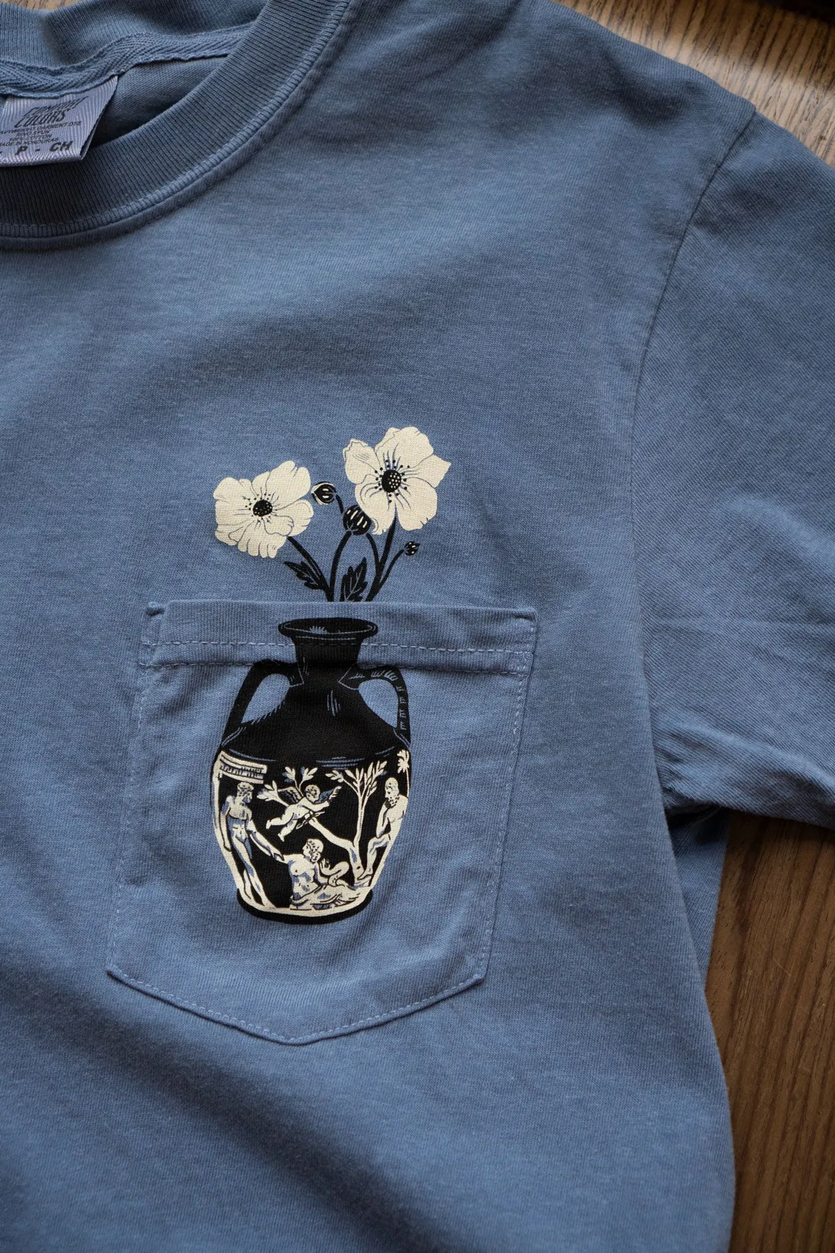 Cameo Pocket Tee sold by Stay Home Club product image thumbnail 2