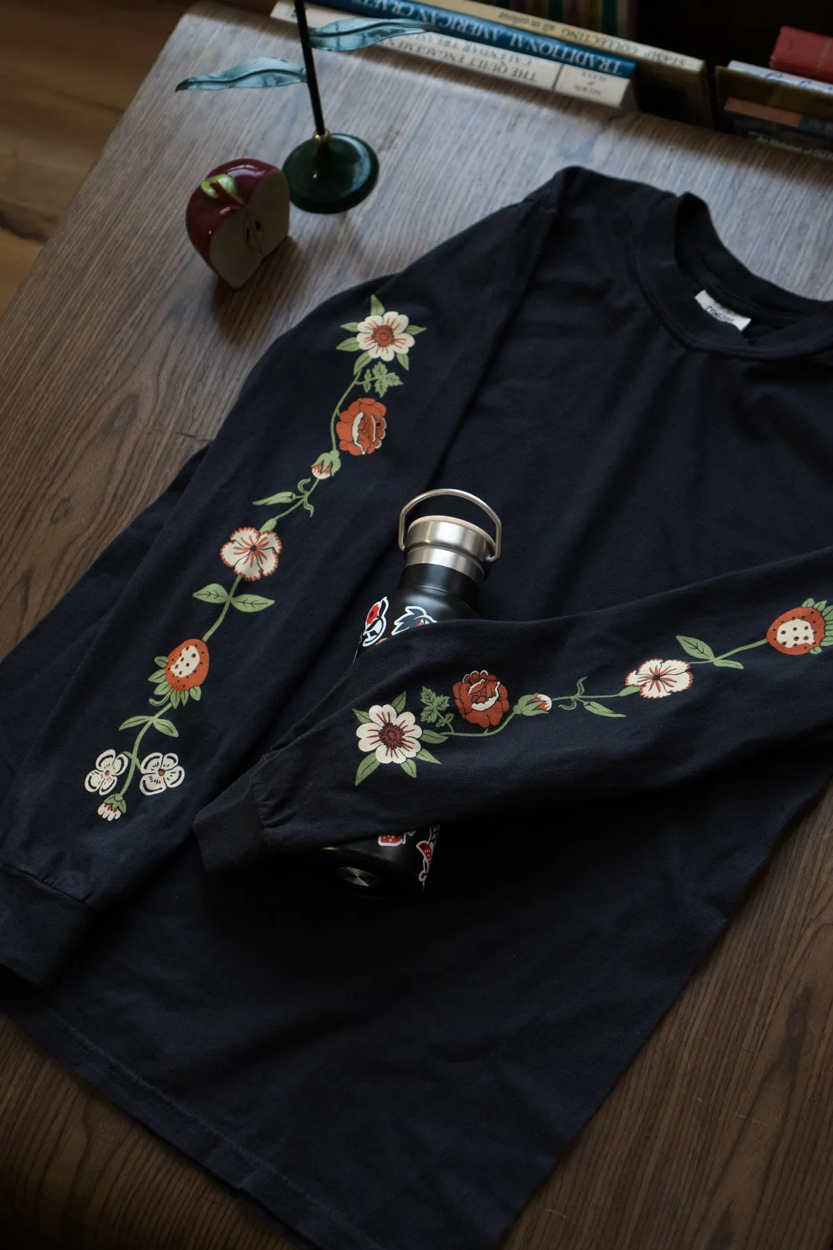 Flower Chain Long Sleeve Tee sold by Stay Home Club