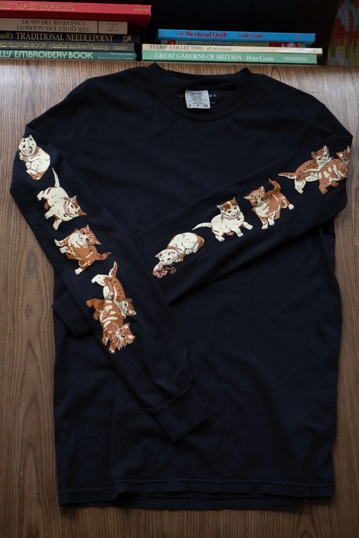 Kittens Long Sleeve Tee sold by Stay Home Club product image thumbnail 3