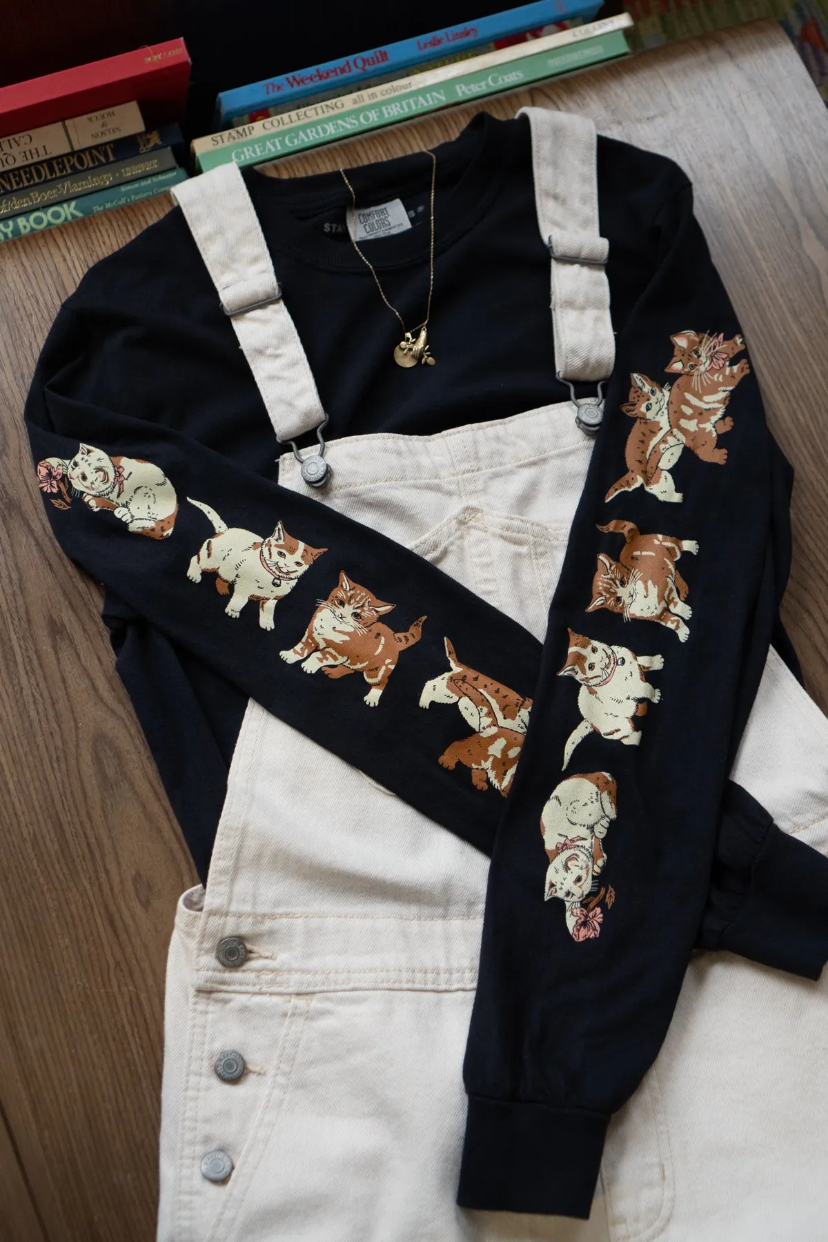 Kittens Long Sleeve Tee sold by Stay Home Club