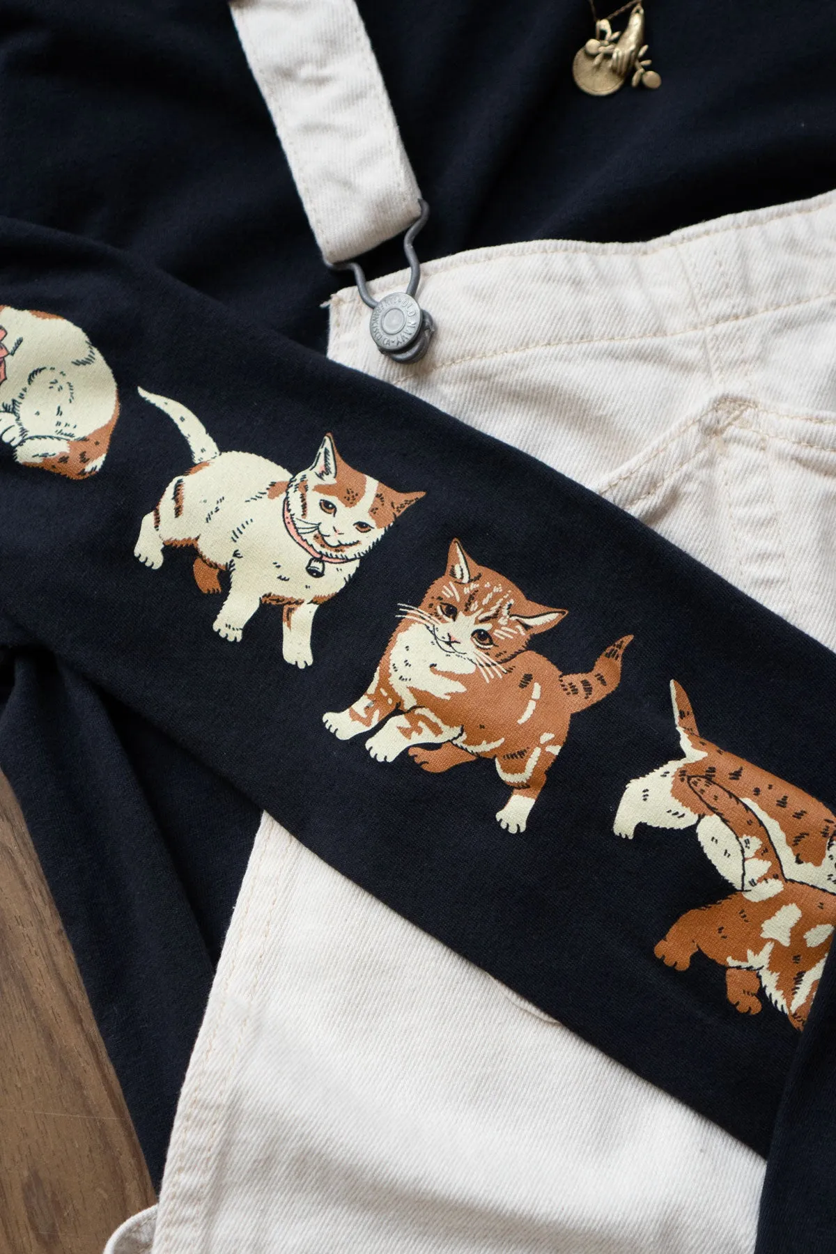 Kittens Long Sleeve Tee sold by Stay Home Club product image thumbnail 2