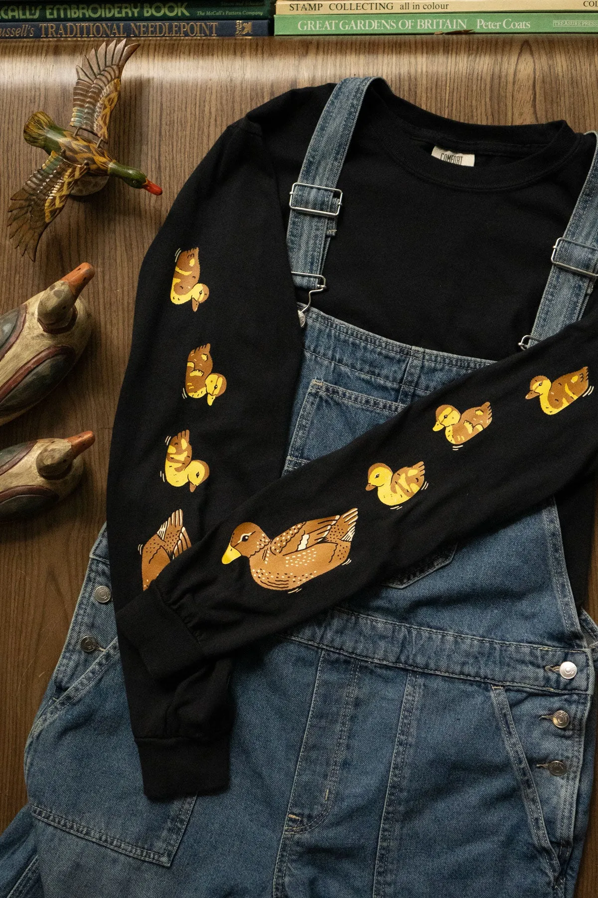 Ducklings Long Sleeve Tee sold by Stay Home Club