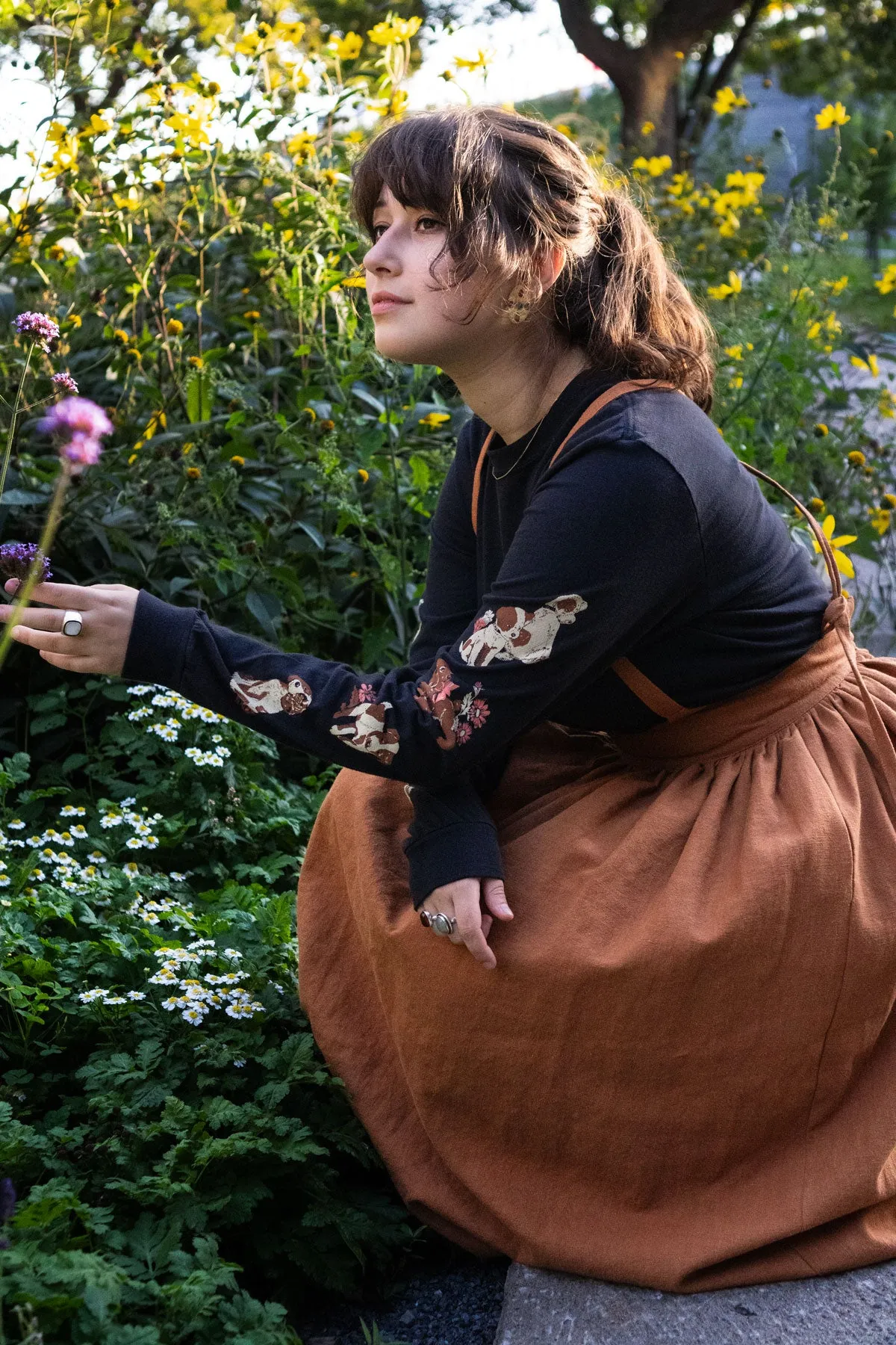 Puppies Long Sleeve Tee sold by Stay Home Club product image thumbnail 5