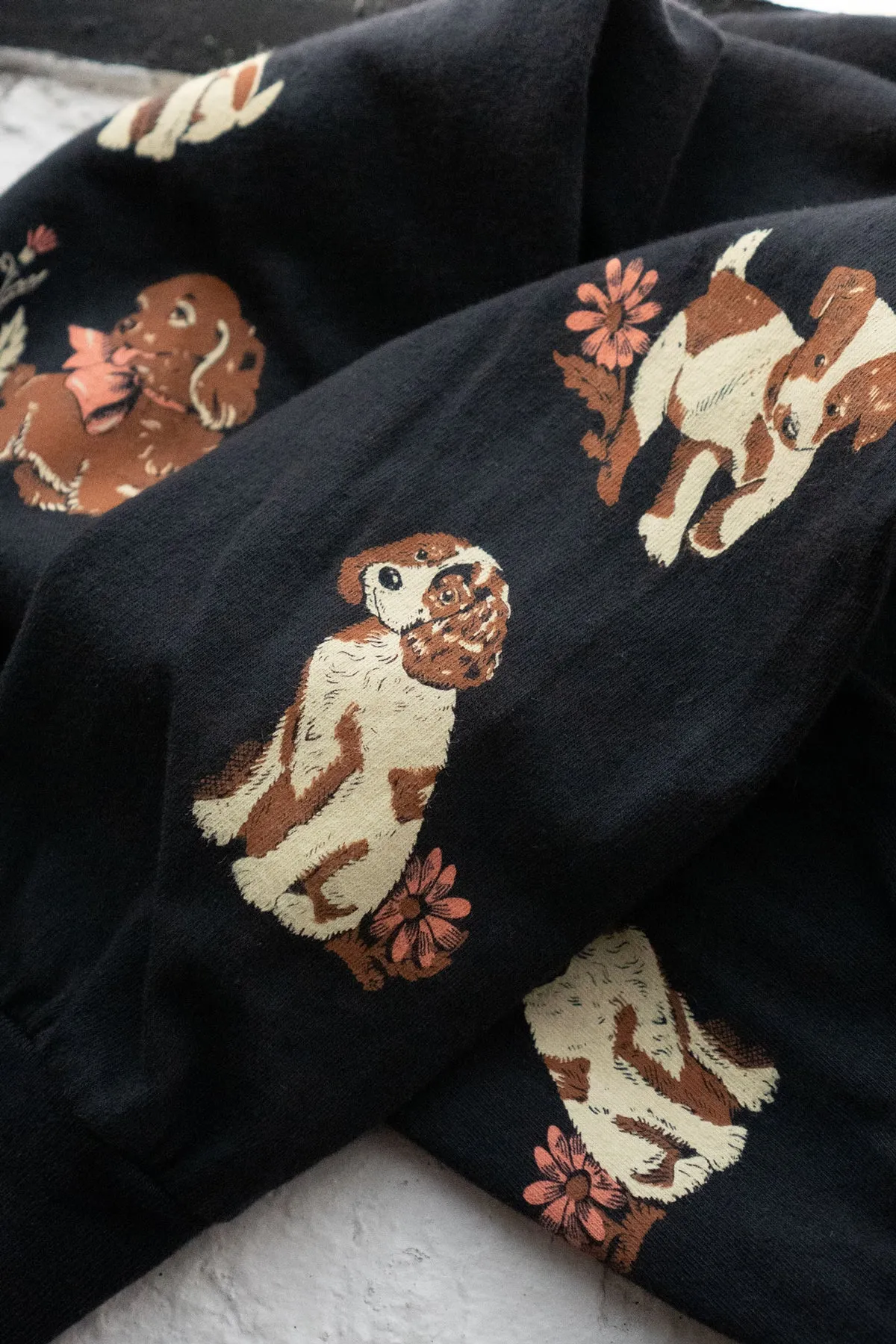 Puppies Long Sleeve Tee sold by Stay Home Club product image thumbnail 2