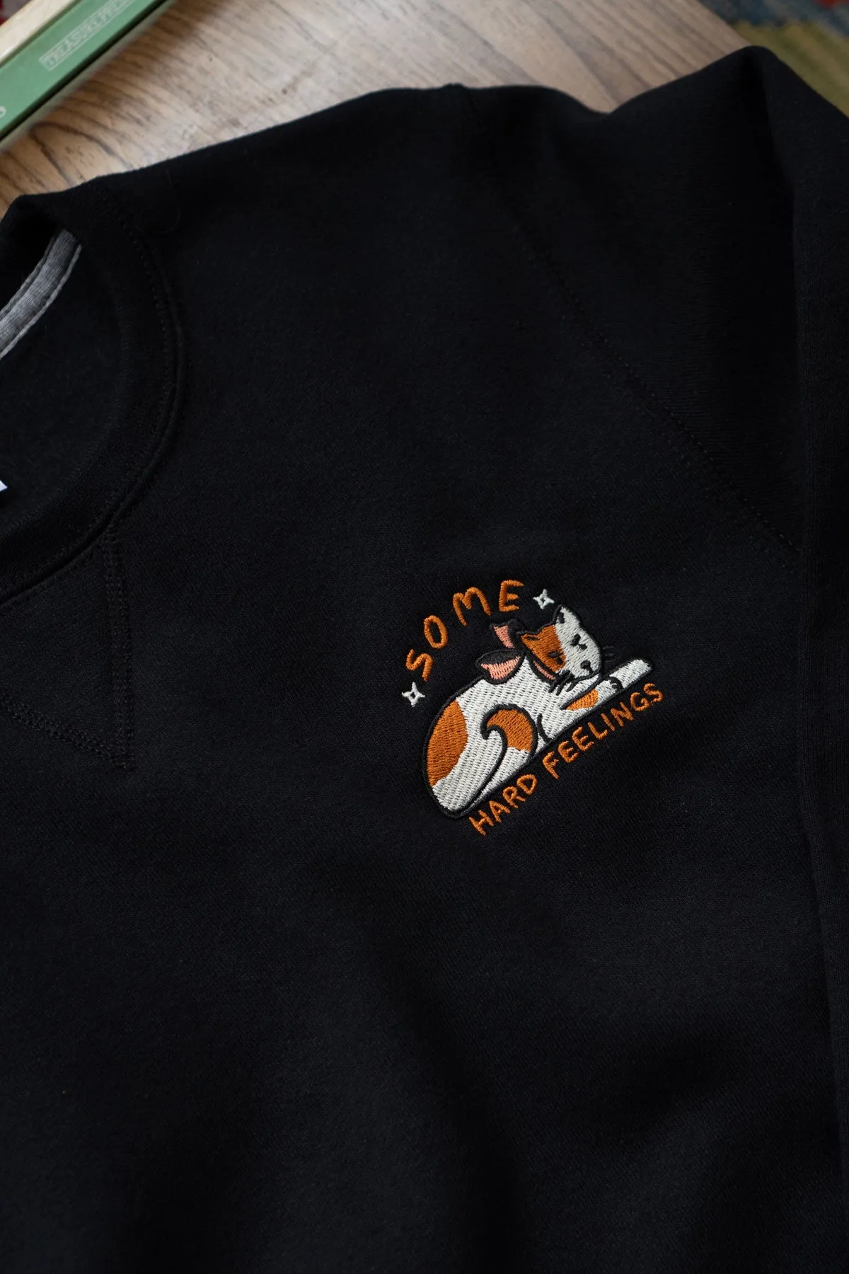 Some Hard Feelings Embroidered Sweatshirt sold by Stay Home Club product image thumbnail 2