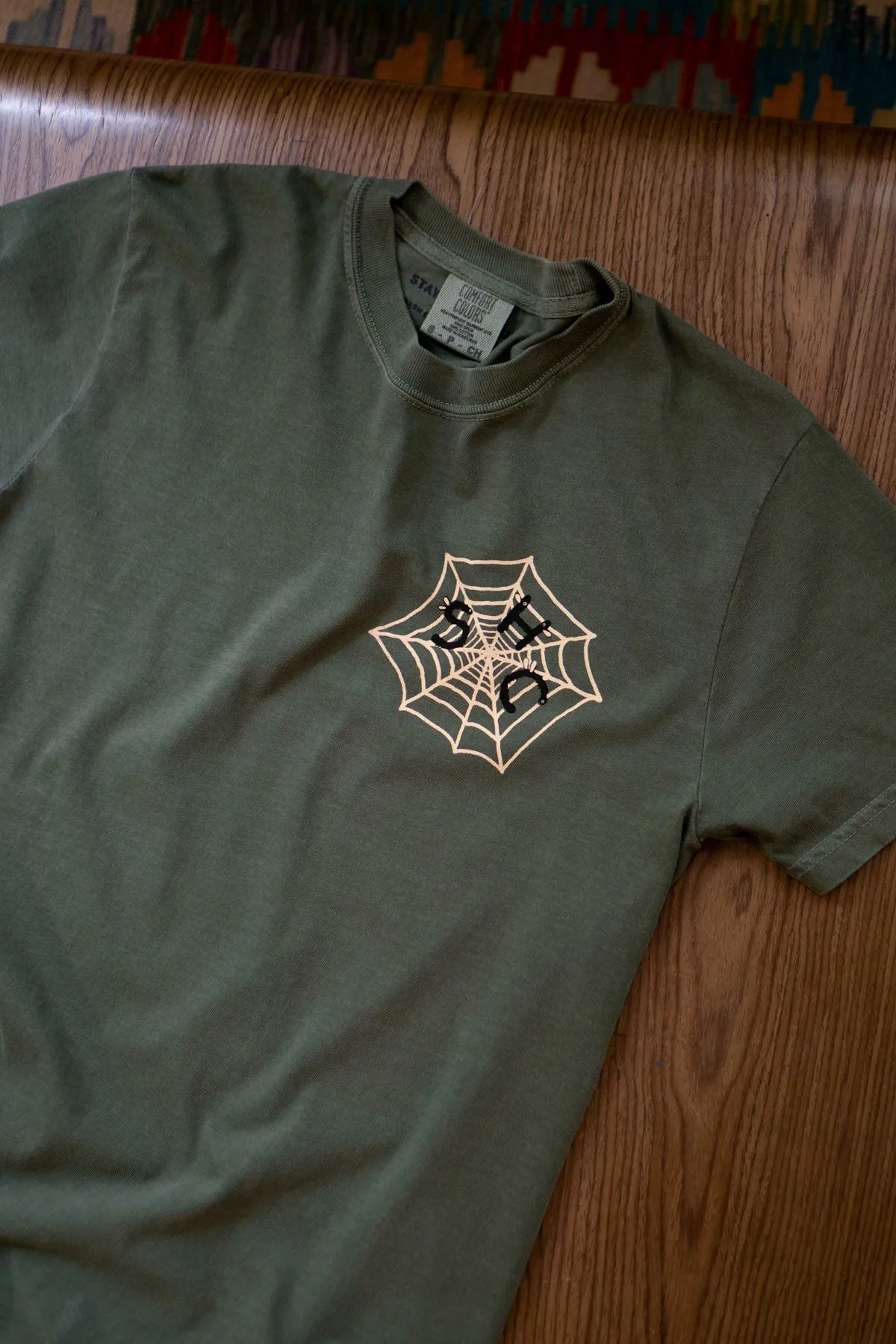 Hanging by a Thread T-Shirt sold by Stay Home Club product image thumbnail 4