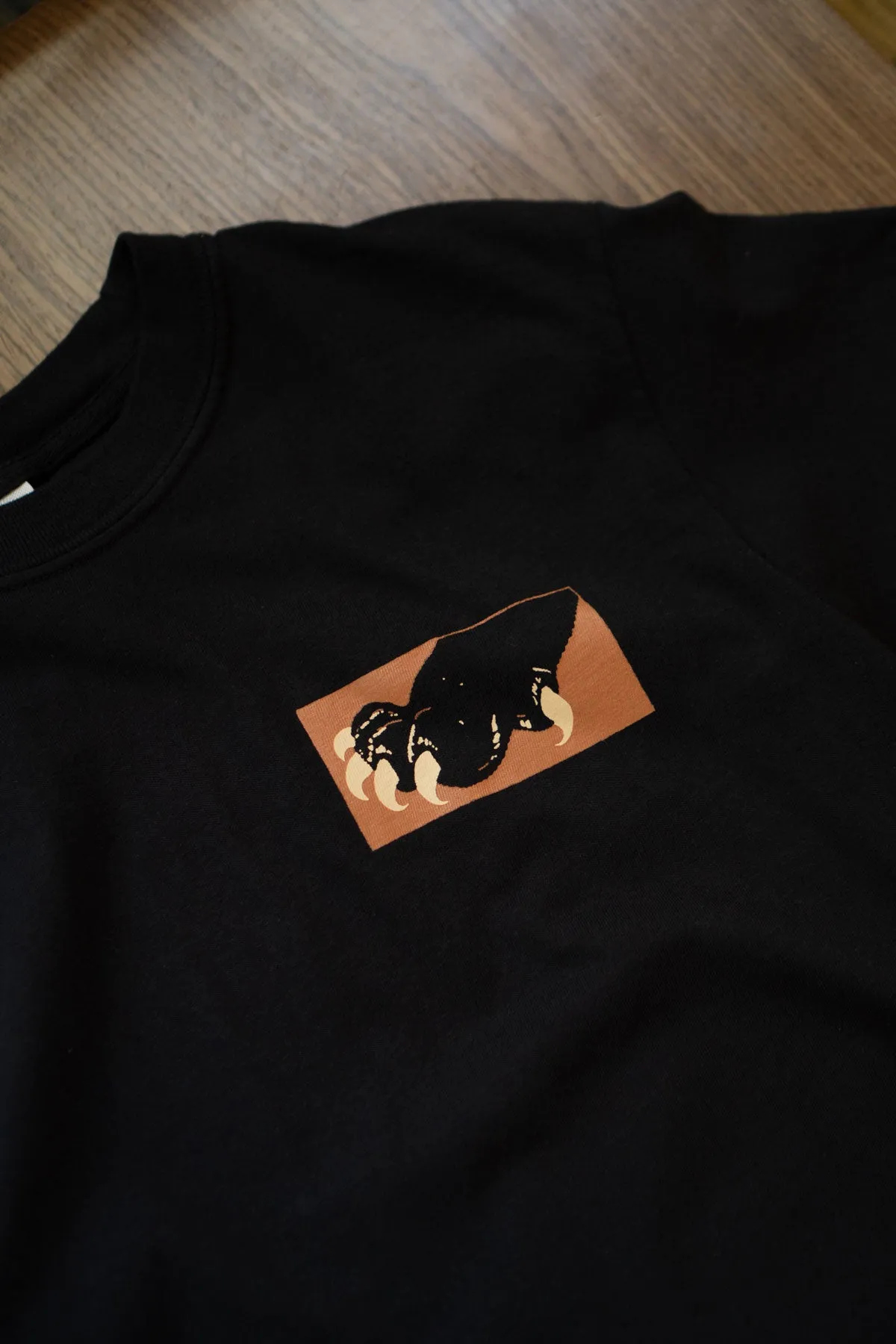 Uneasy Does It (Siamese) T-Shirt sold by Stay Home Club product image thumbnail 3