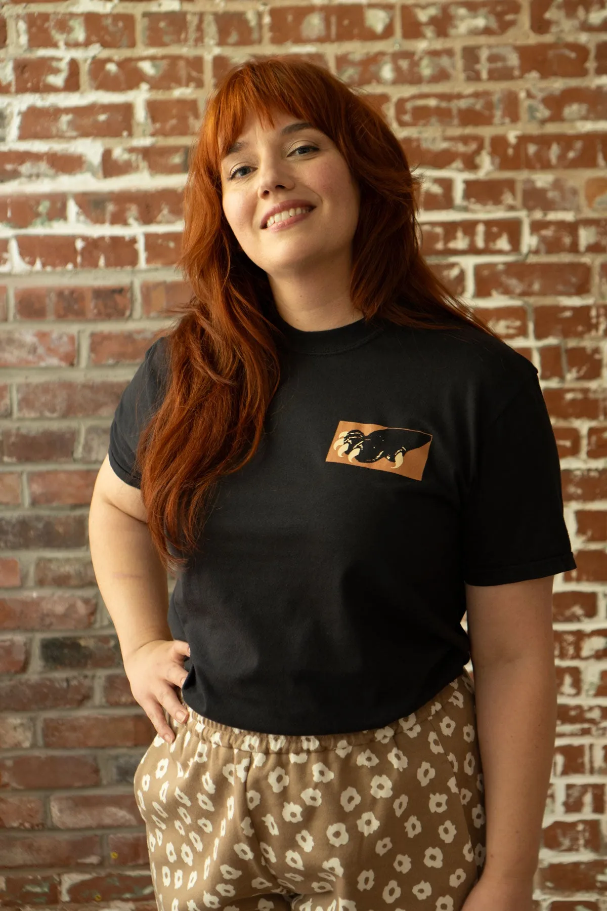 Uneasy Does It (Siamese) T-Shirt sold by Stay Home Club product image thumbnail 5