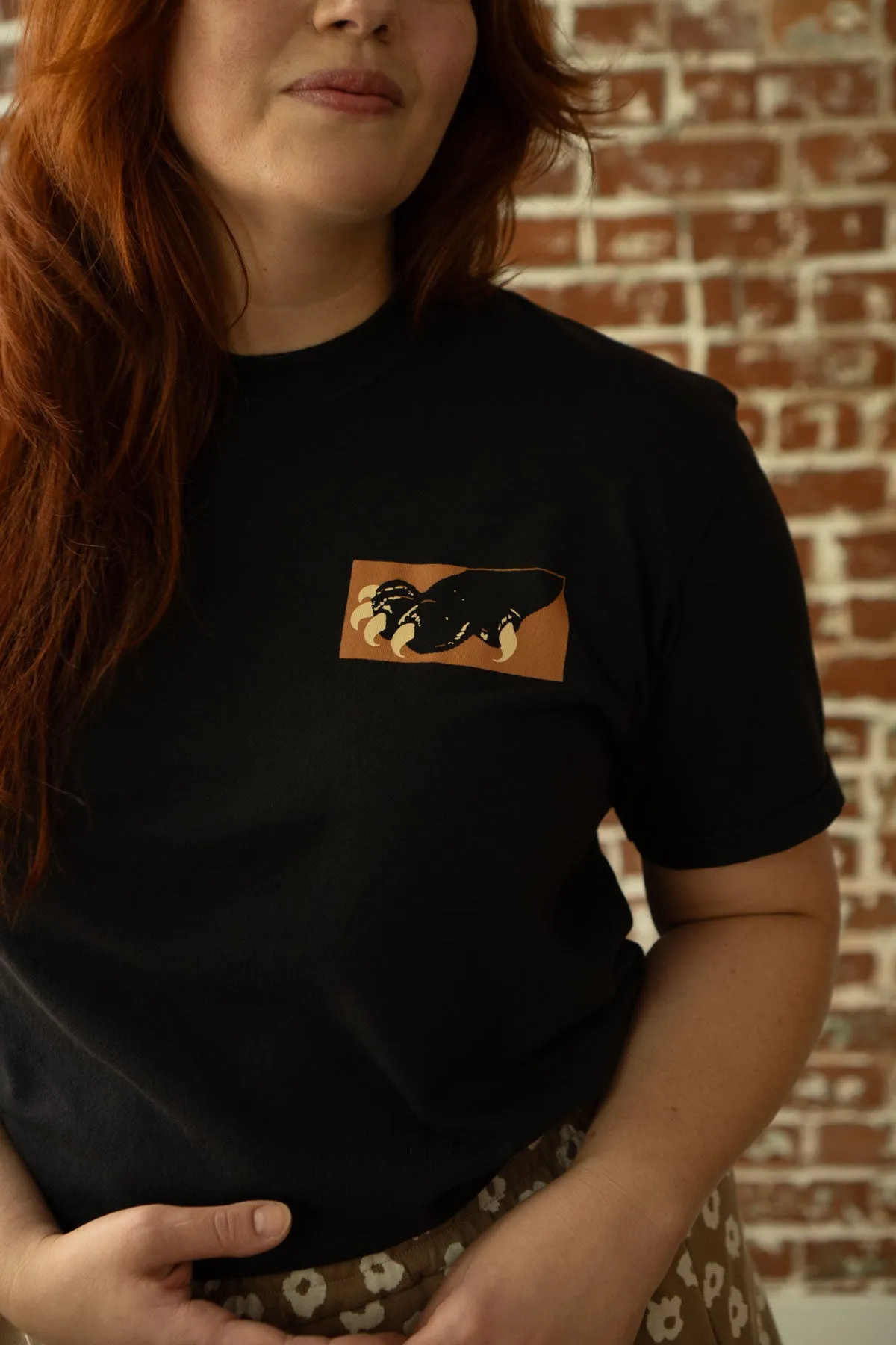 Uneasy Does It (Siamese) T-Shirt sold by Stay Home Club product image thumbnail 2