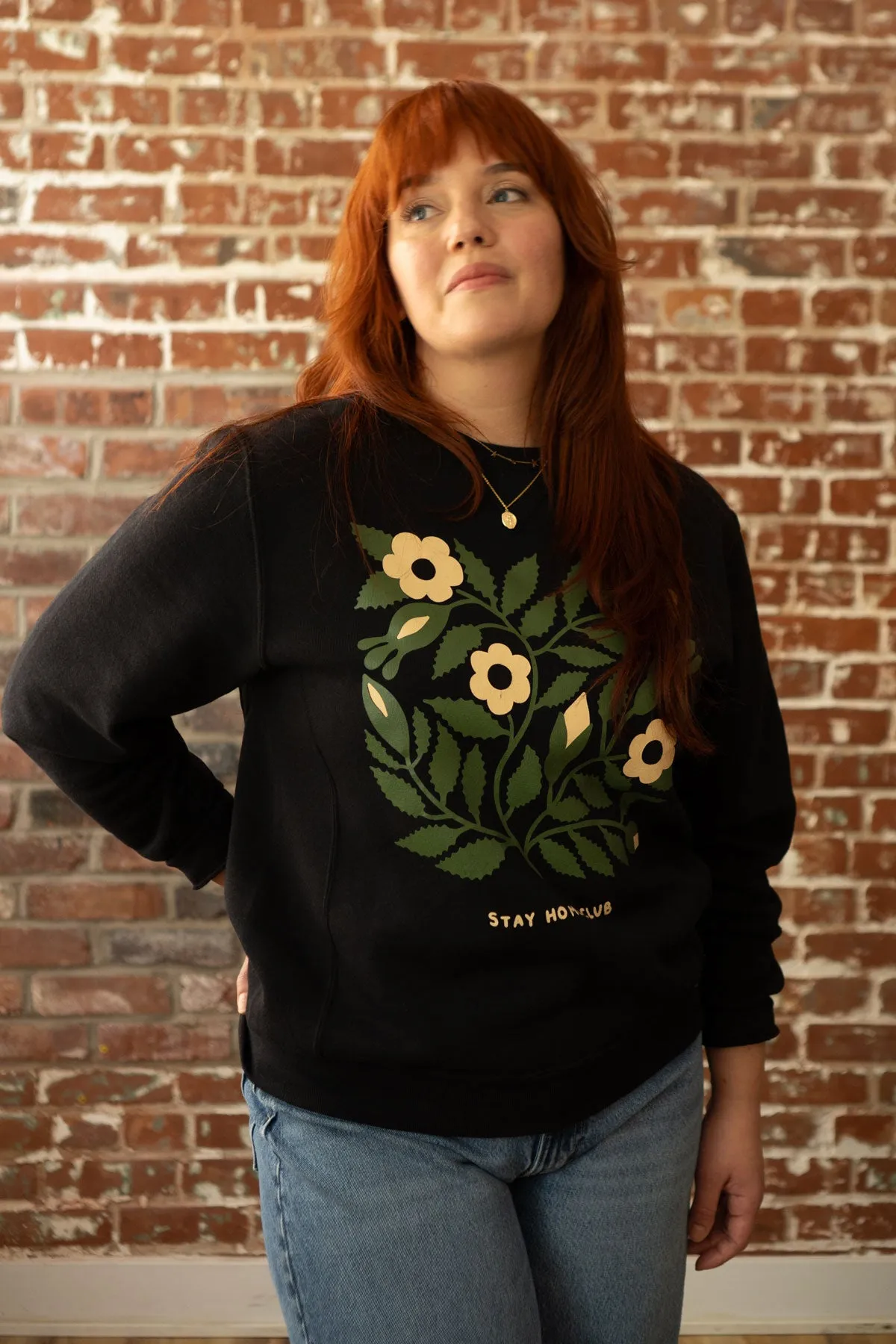 Blooms 1858 Sweatshirt sold by Stay Home Club product image thumbnail 4