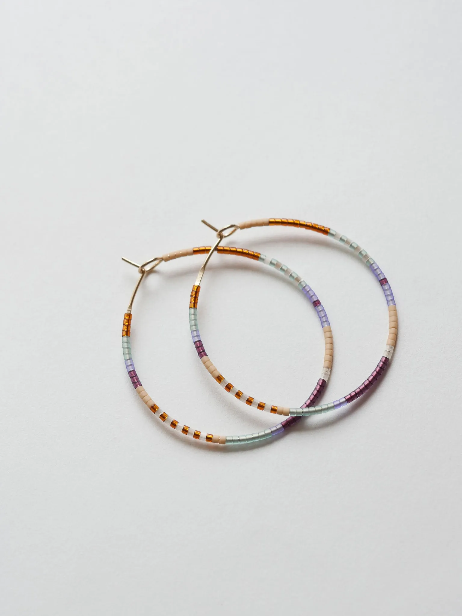 Thabi - 1.75" 14 KT Gold Hoops sold by Daldanea product image thumbnail 2