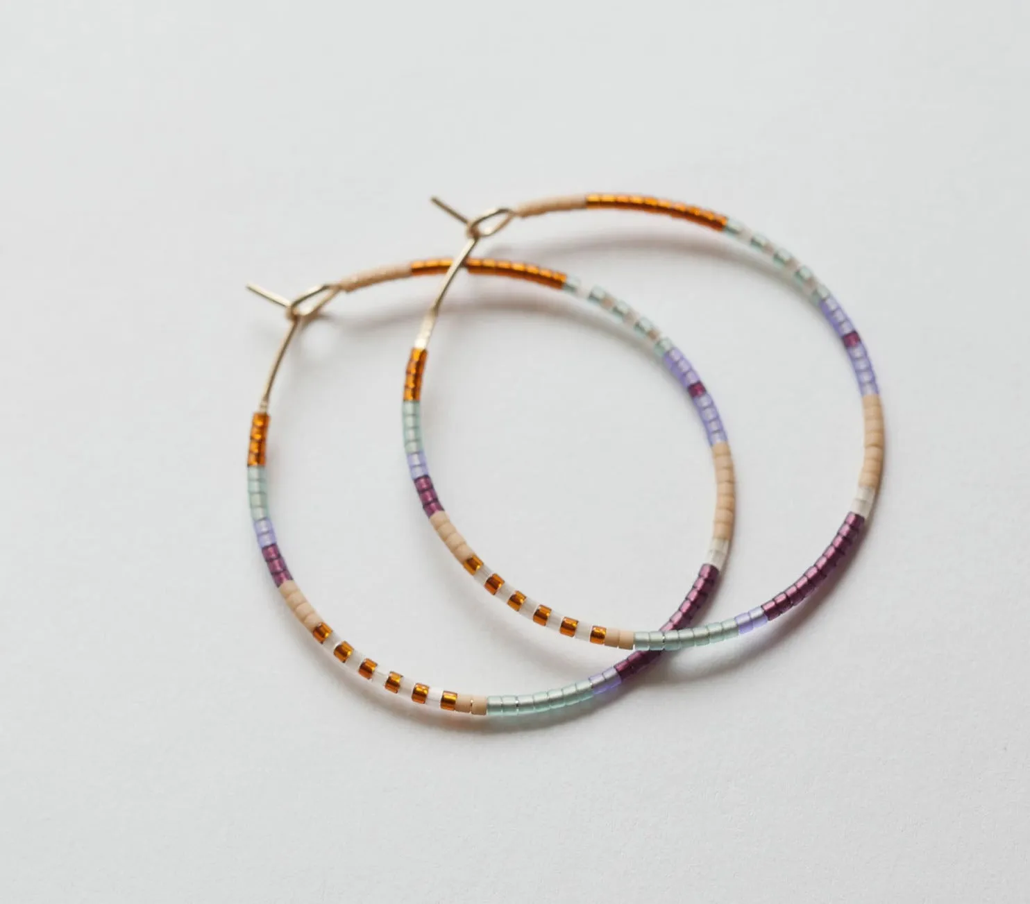 Thabi - 1.75" 14 KT Gold Hoops sold by Daldanea product image thumbnail 4