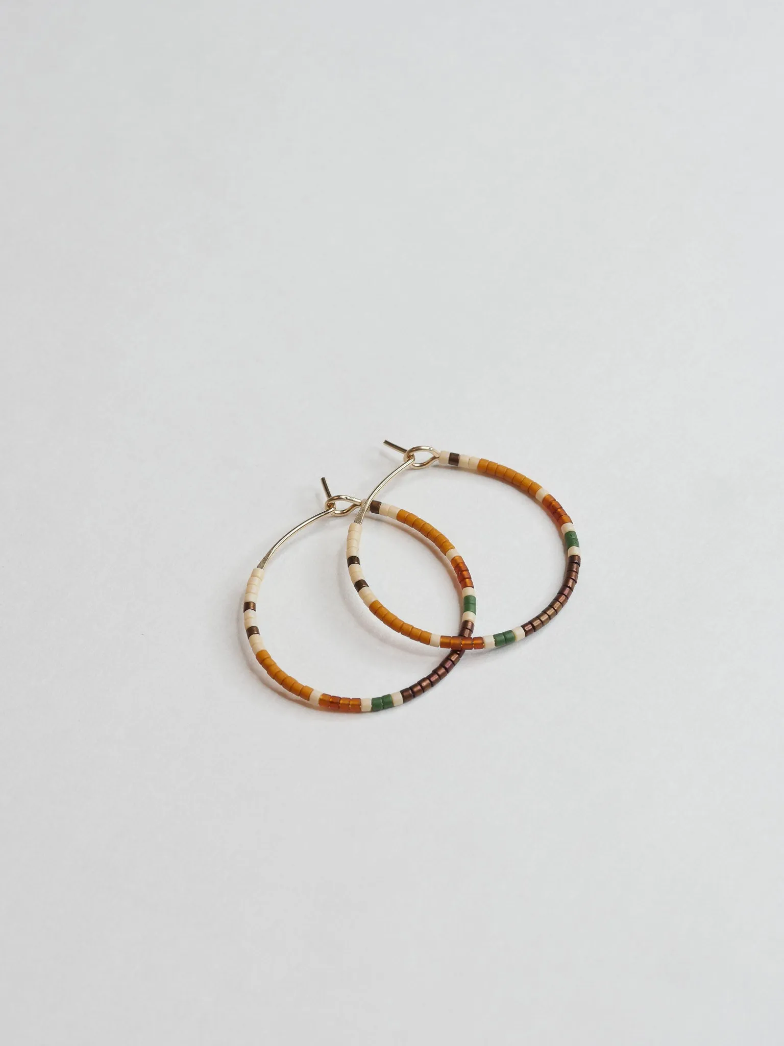 Taissa - 1.25" & 1.75" 14 KT Gold Hoops sold by Daldanea product image thumbnail 2
