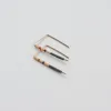 Fran - 14 KT Gold Bar Studs sold by Daldanea