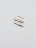 Fran - 14 KT Gold Bar Studs sold by Daldanea