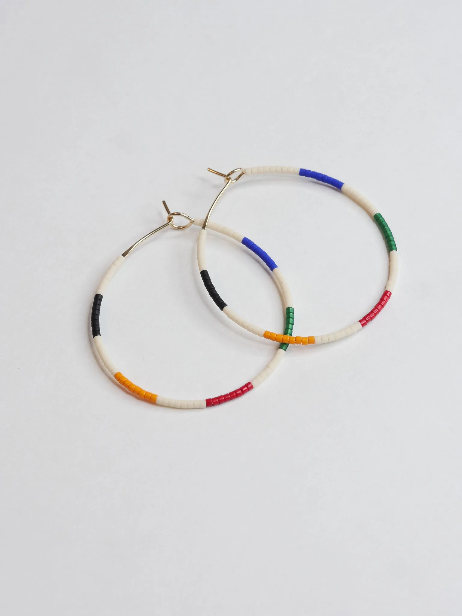 Javiera - 1.25" & 1.75" 14 KT Gold Hoops sold by Daldanea product image thumbnail 2