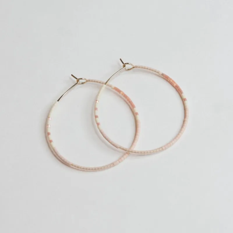 Charis - 1.25" & 1.75" 14 KT Gold Hoops sold by Daldanea