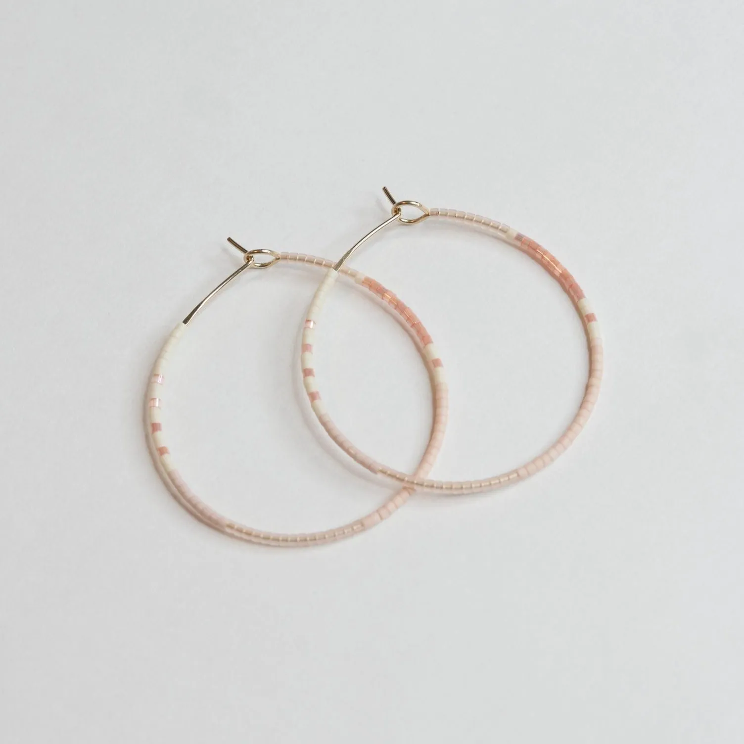 Charis - 1.25" & 1.75" 14 KT Gold Hoops sold by Daldanea
