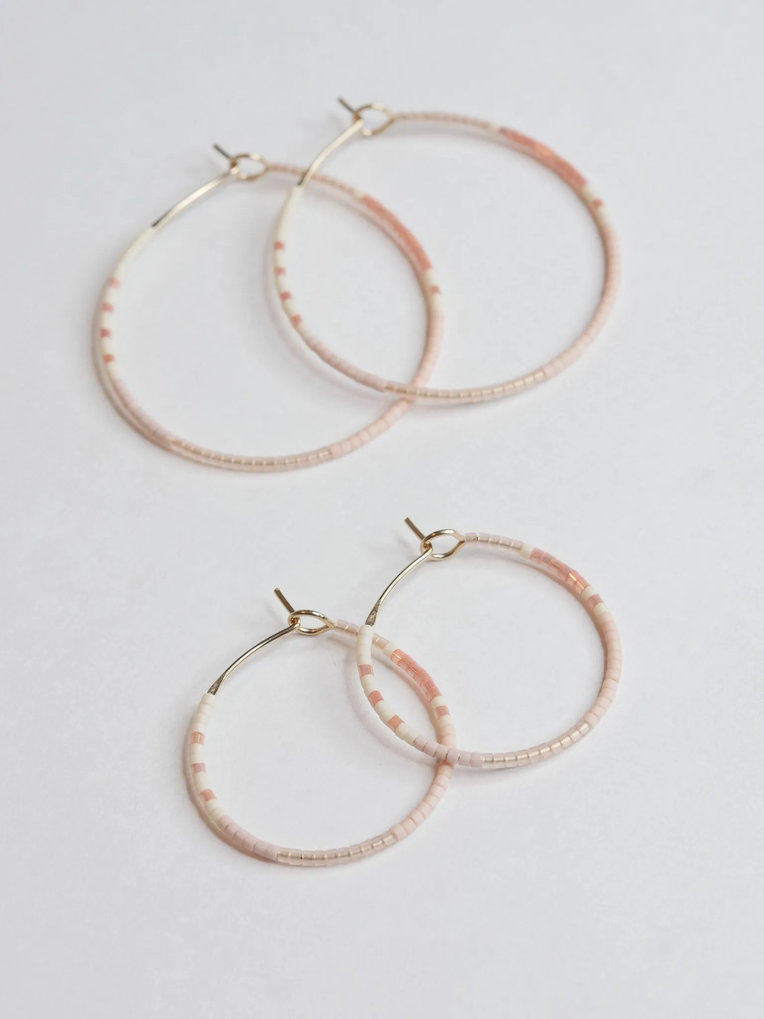 Charis - 1.25" & 1.75" 14 KT Gold Hoops sold by Daldanea product image thumbnail 2