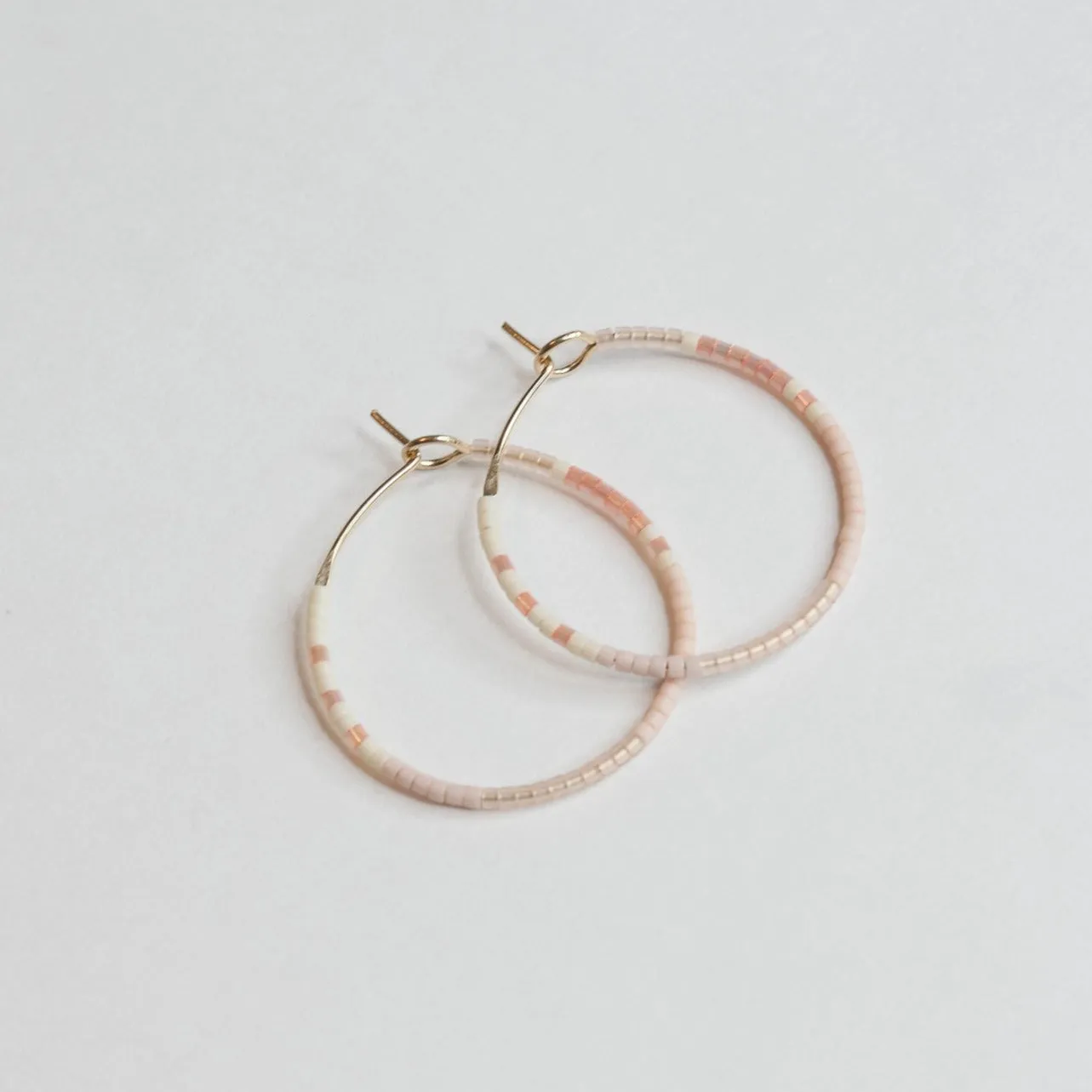Charis - 1.25" & 1.75" 14 KT Gold Hoops sold by Daldanea product image thumbnail 5
