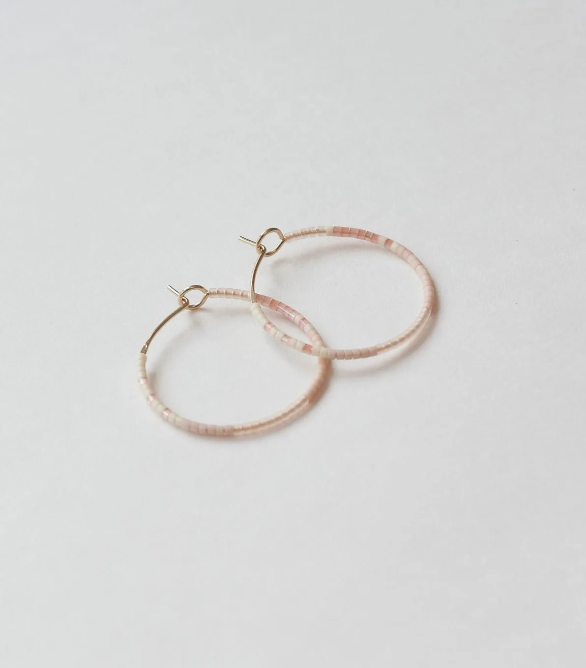 Charis - 1.25" & 1.75" 14 KT Gold Hoops sold by Daldanea product image thumbnail 4
