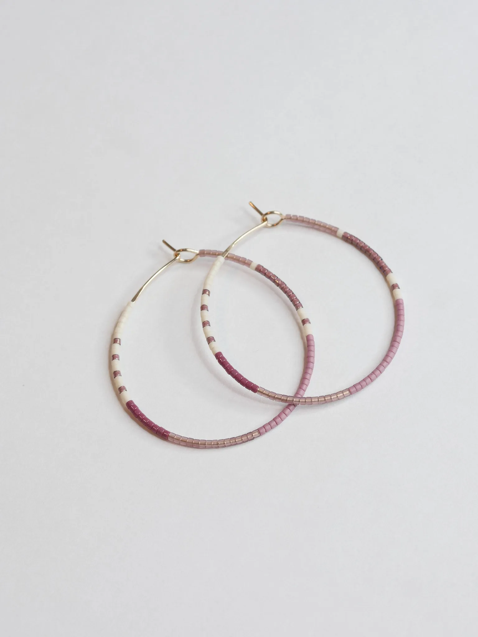 Millie - 1.25" & 1.75" 14 KT Gold Hoops sold by Daldanea product image thumbnail 3